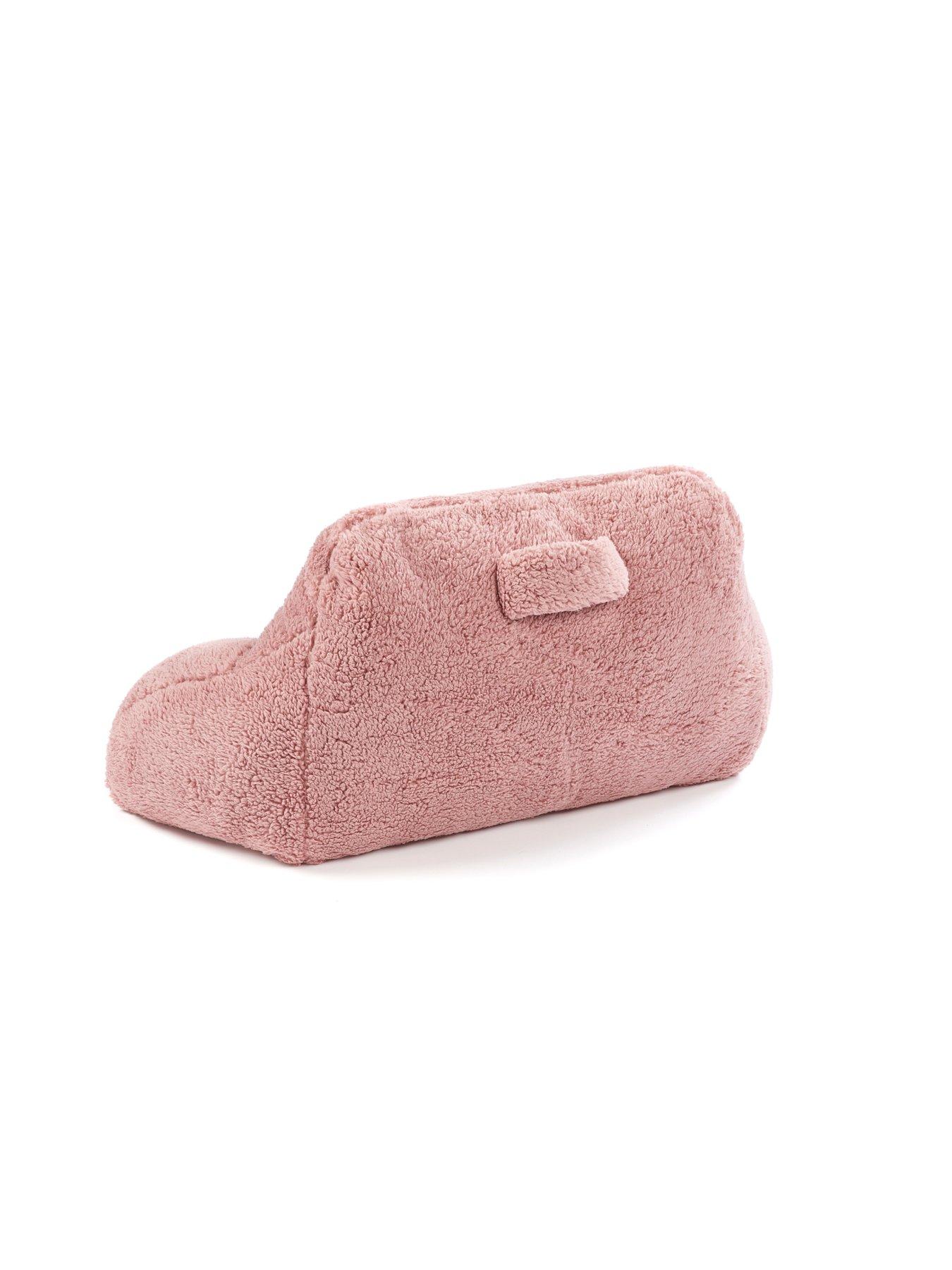 Image 3 of 4 of The Very Collection Fleece Cuddle Cushion - Pink