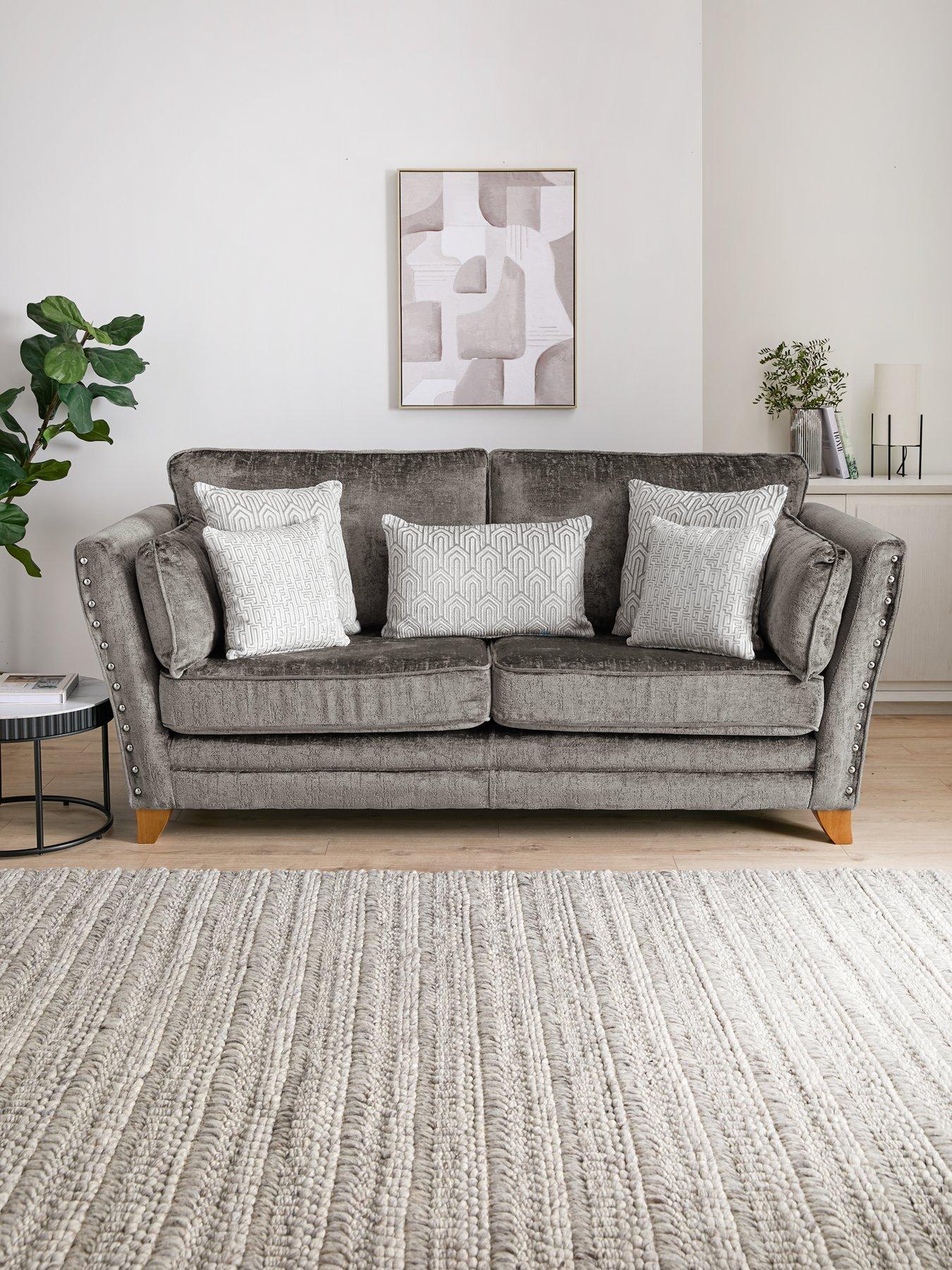 Very Home Lavello Fabric 3 Seater Sofa