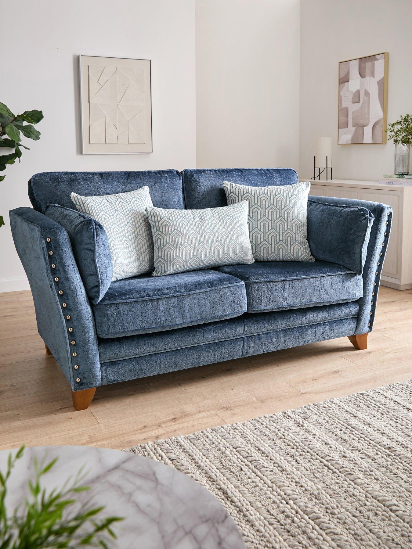 Image 1 of 6 of Very Home Lavello Fabric 2 Seater Sofa&nbsp;- Made in the UK