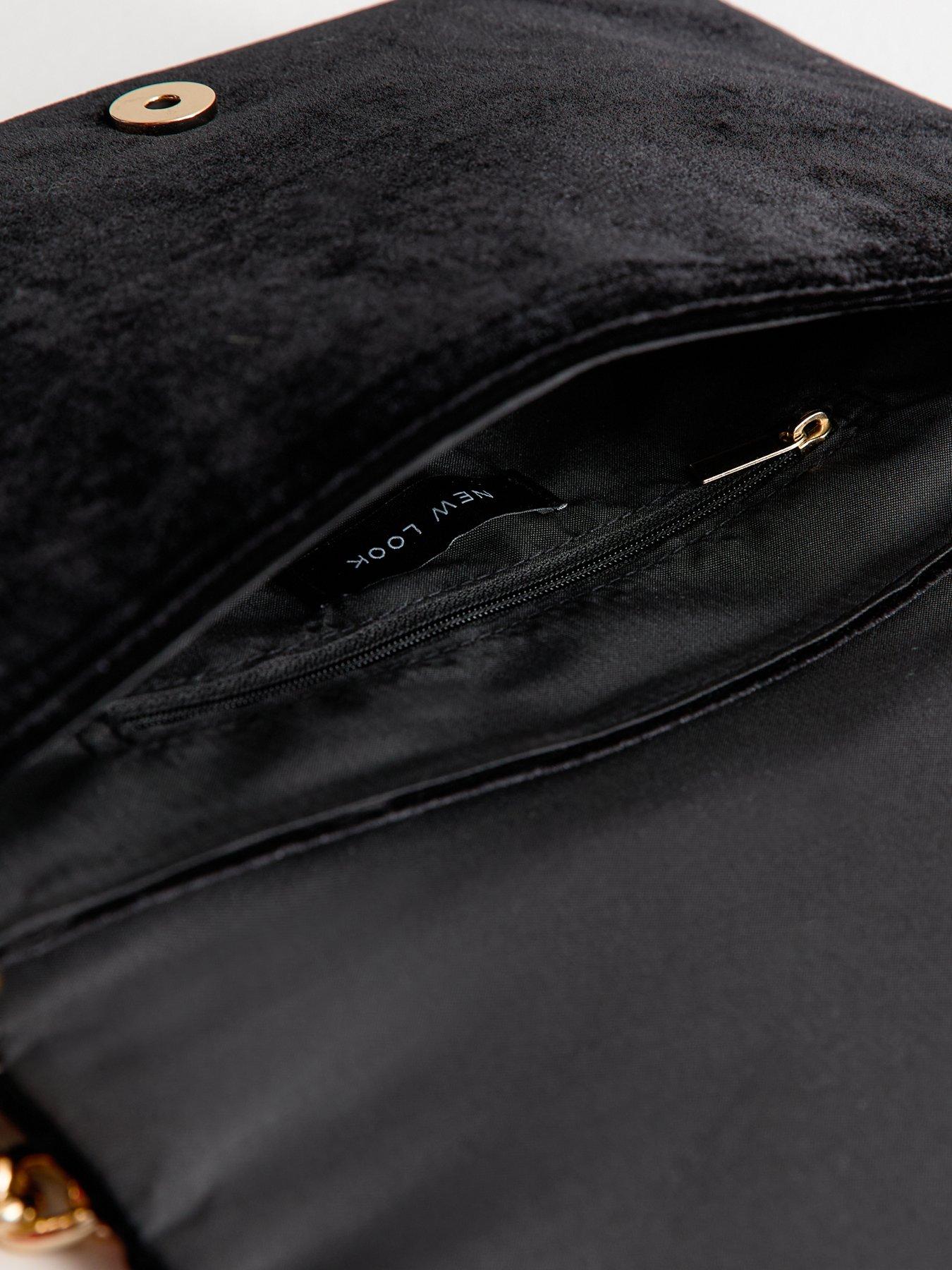 new-look-black-quilted-velvet-crossbody-bagdetail