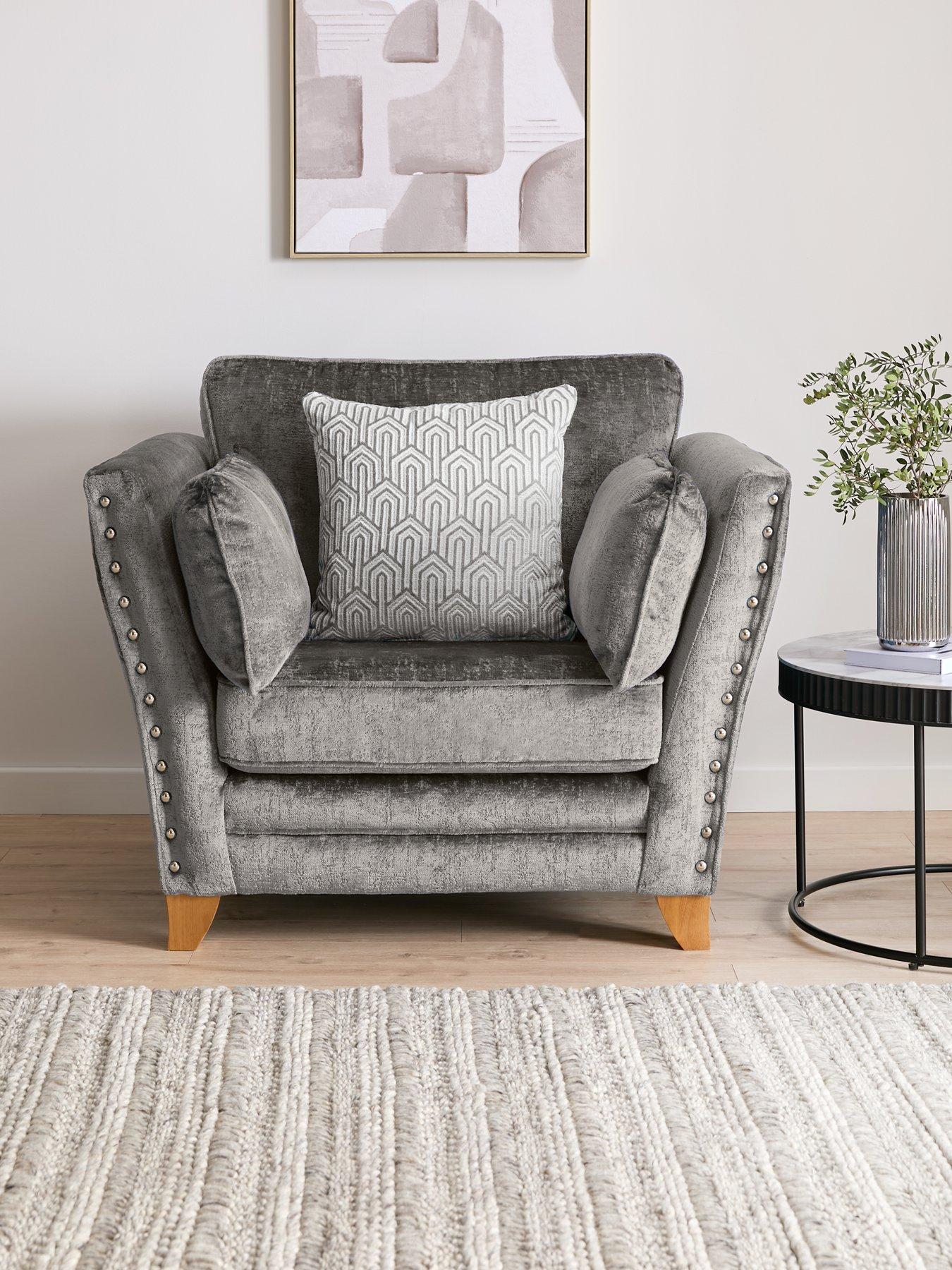 Image of Very Home Lavello Fabric Armchair