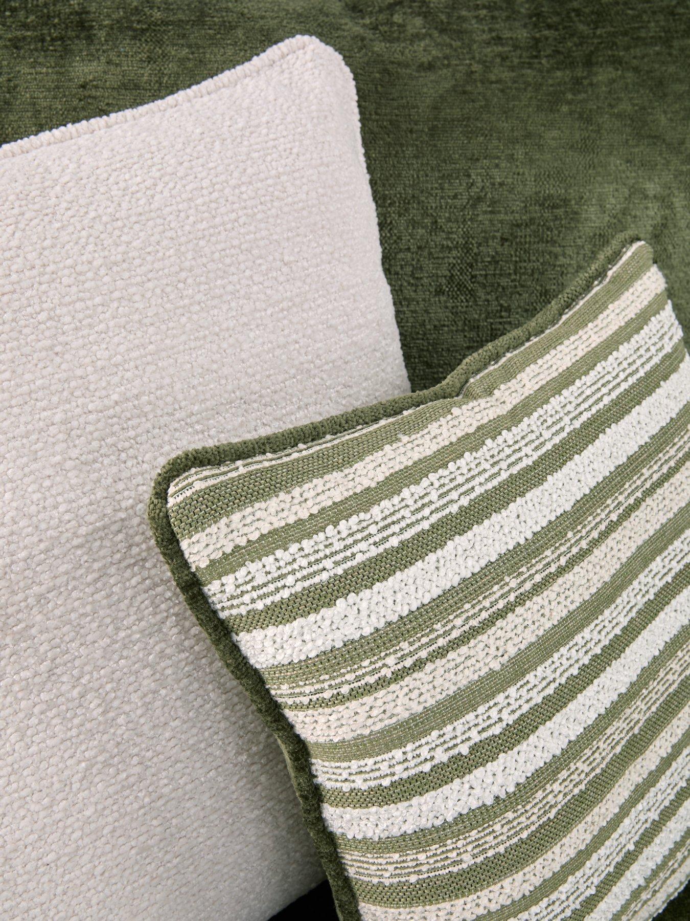 Image 6 of 6 of The Very Collection Sanremo Fabric Corner Group Sofa&nbsp;- Made in the UK