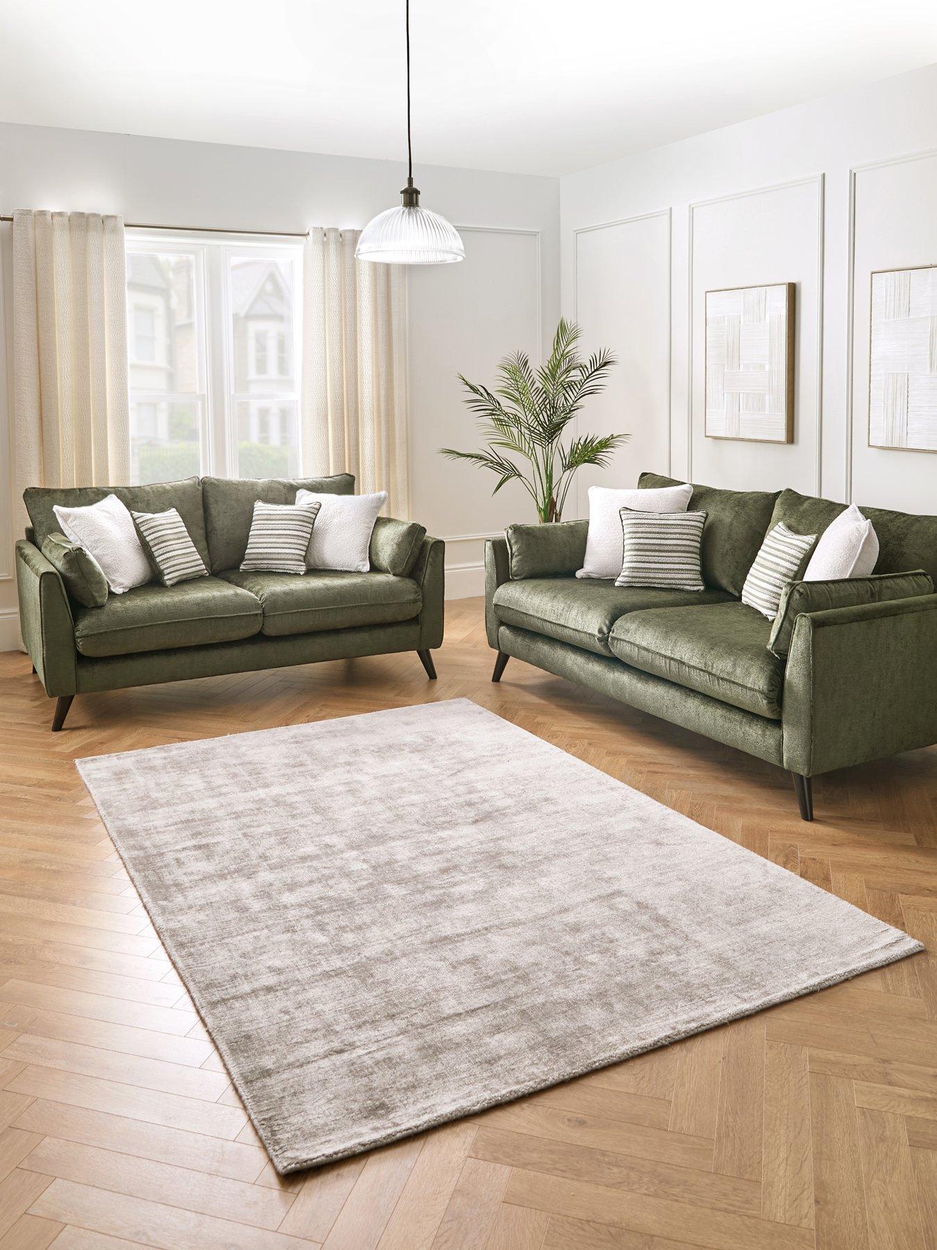 Very Home Sanremo 3 + 2 Seater Sofas - Made in the UK