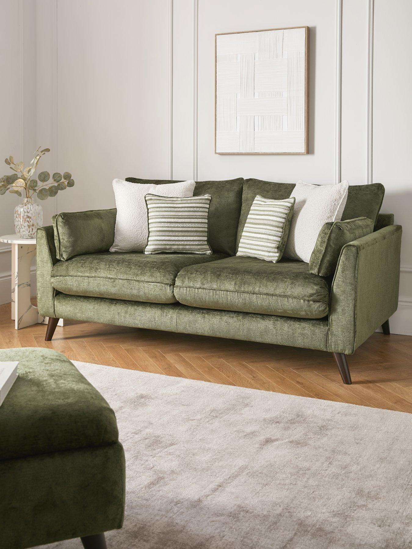 Very Home Sanremo Fabric 2 Seater Sofa - Made in the UK