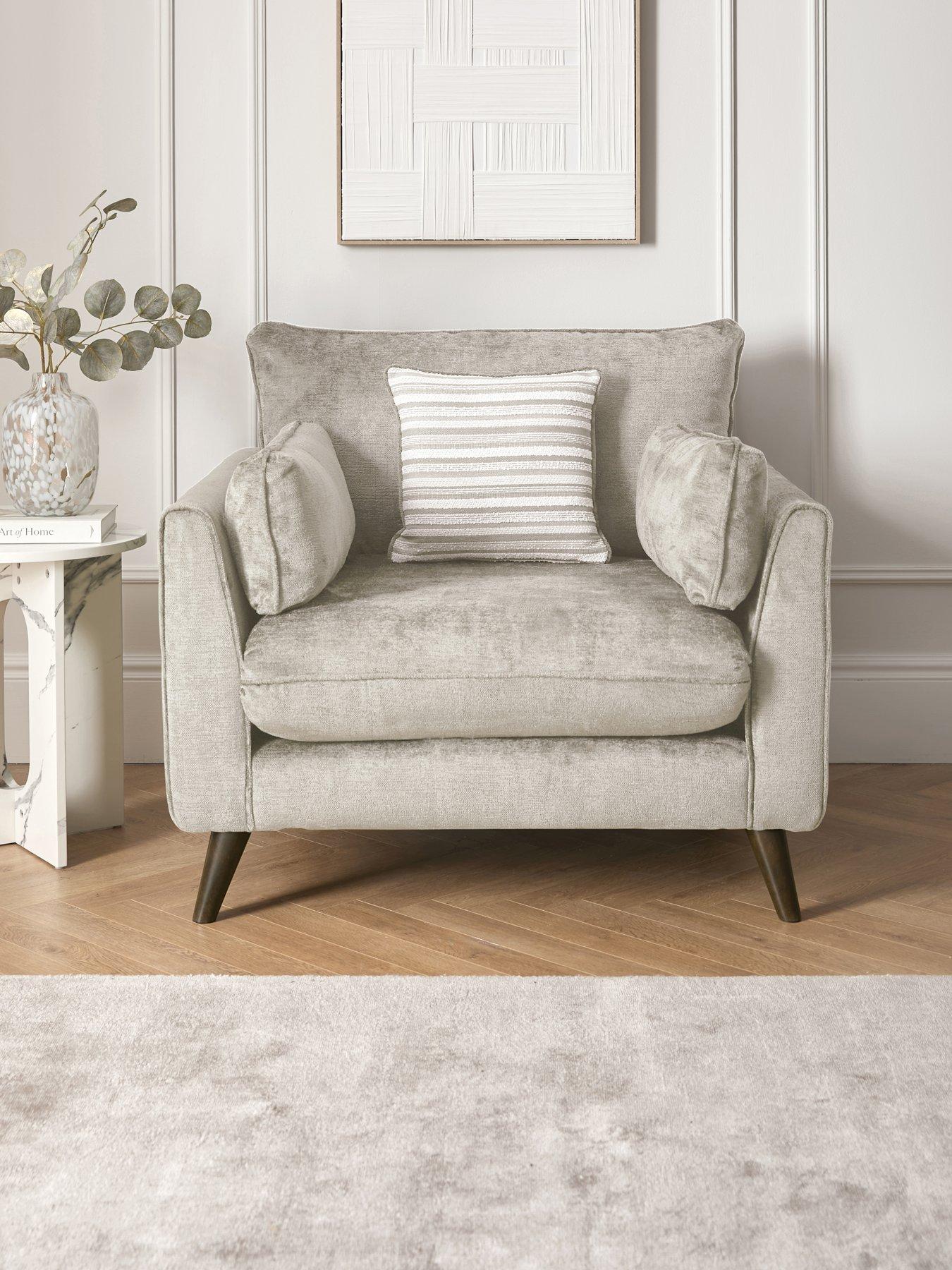 Very Home Sanremo Fabric Armchair - Made in the UK