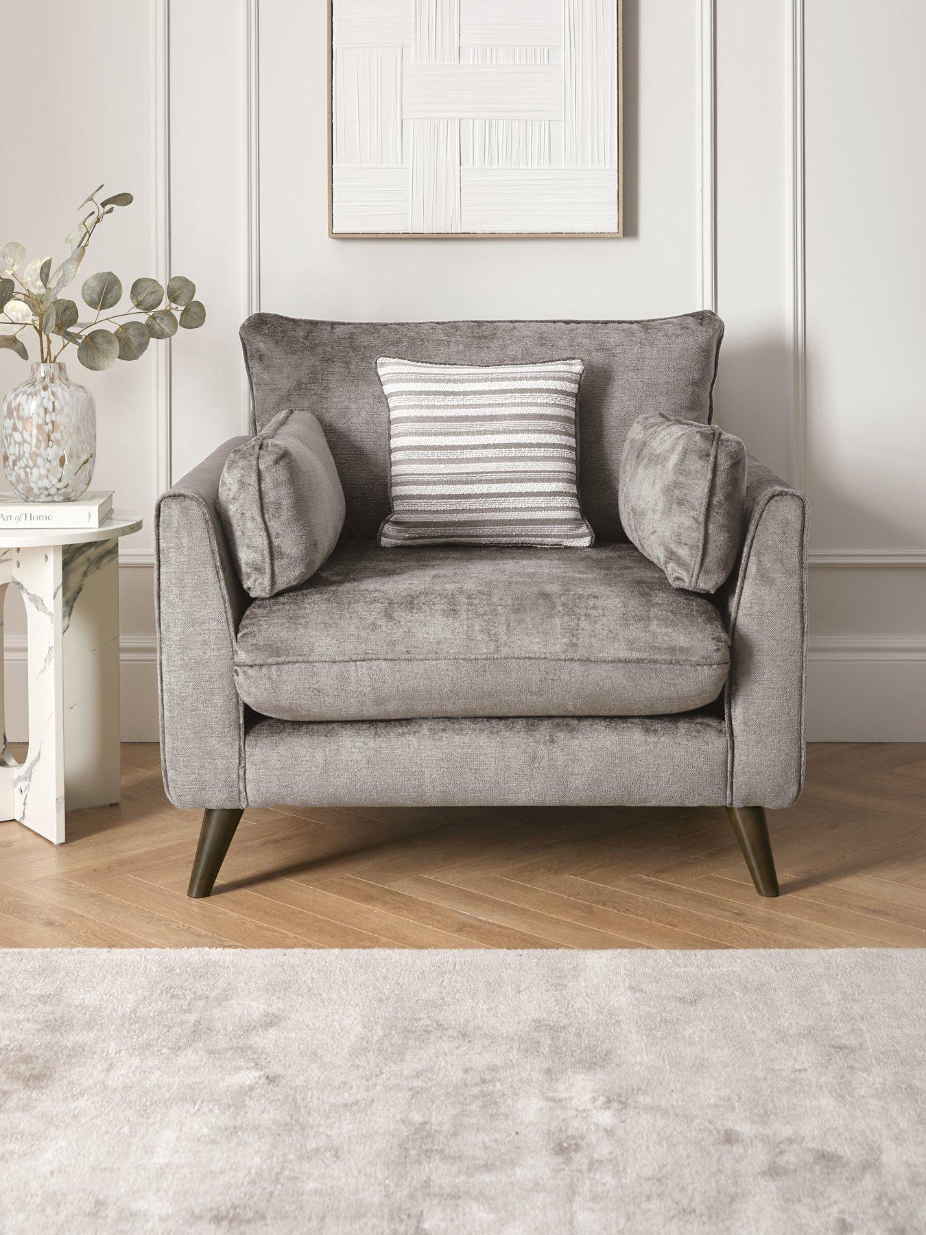 Very Home Sanremo Fabric Armchair - Made in the UK