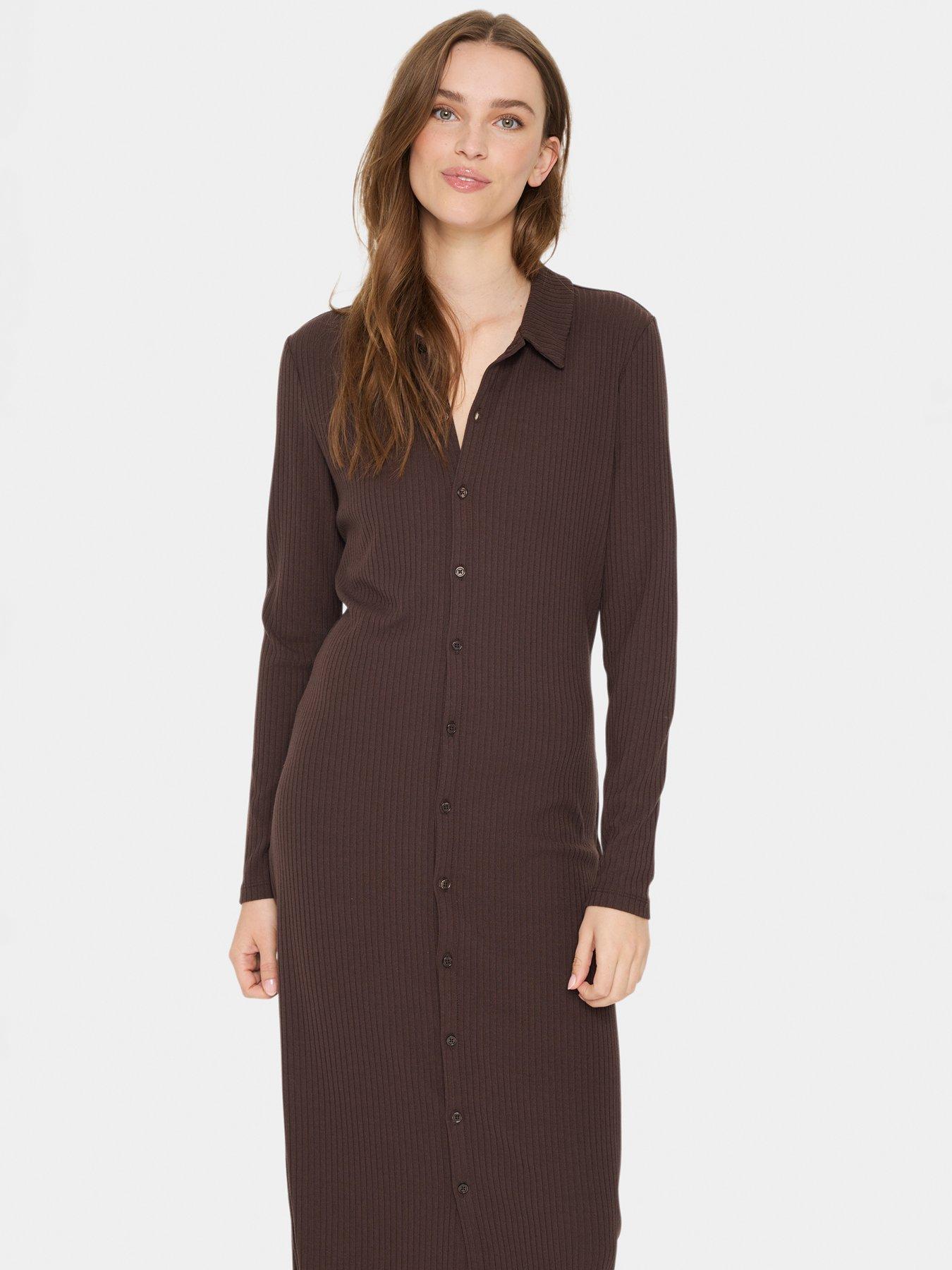 saint-tropez-godasz-rib-knit-long-sleeve-shirt-dress-brownback