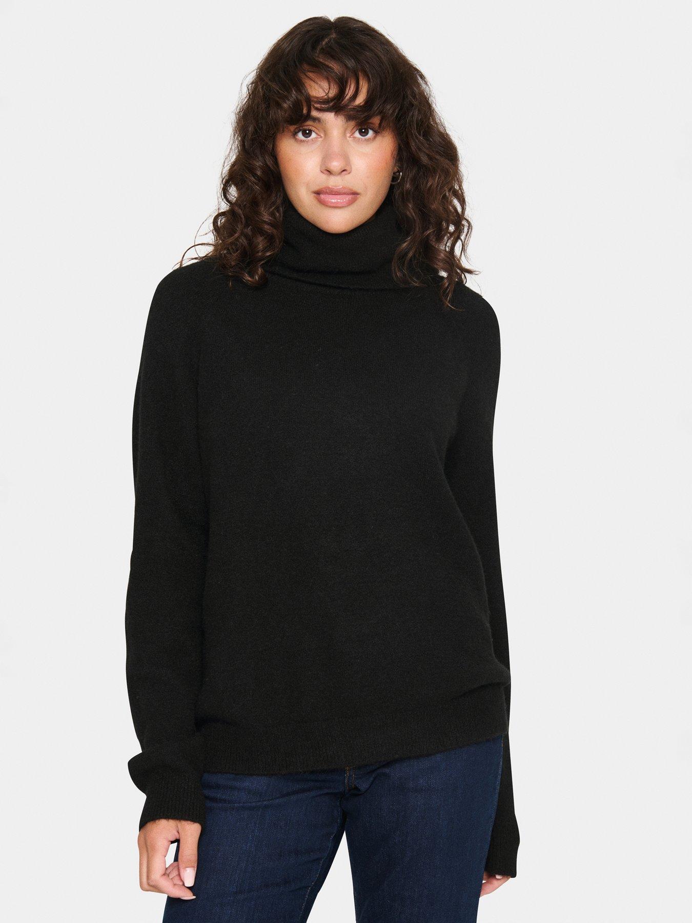 saint-tropez-garbiesz-rollneck-oversized-fit-pullover-black