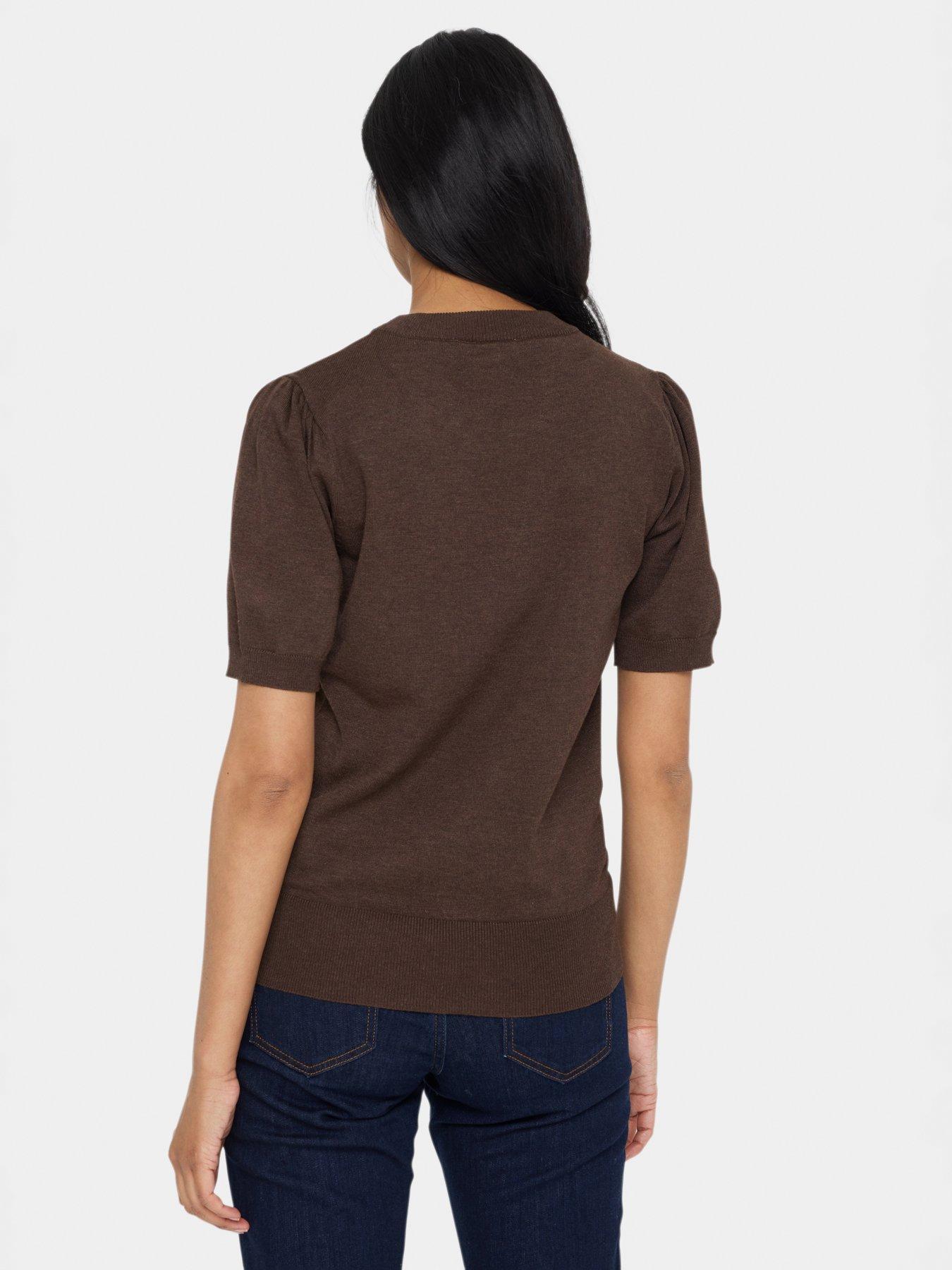 saint-tropez-milasz-short-sleeve-crew-neck-pullover-brownstillFront