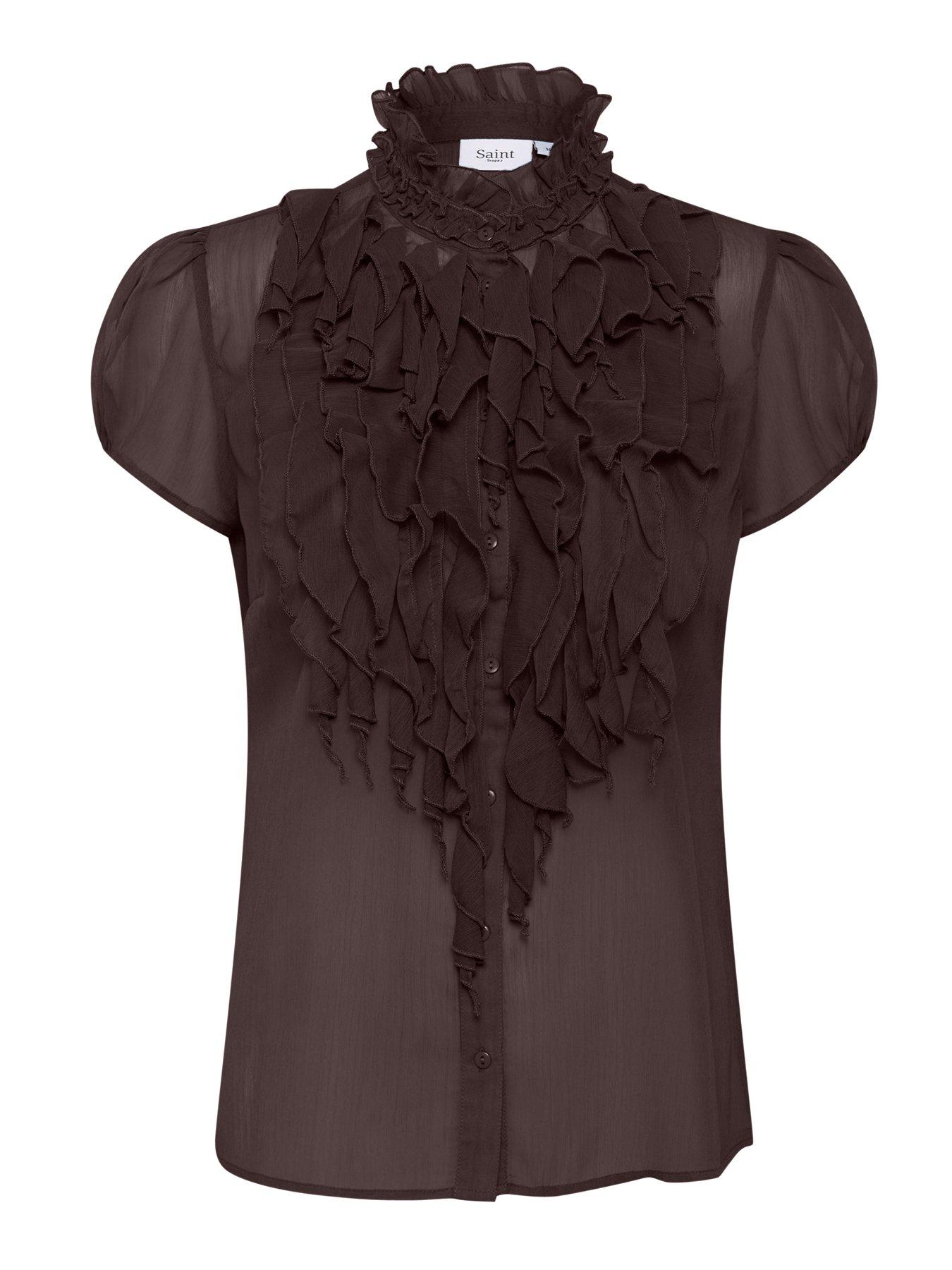 saint-tropez-liljasz-short-sleeve-ruffle-blouse-browndetail