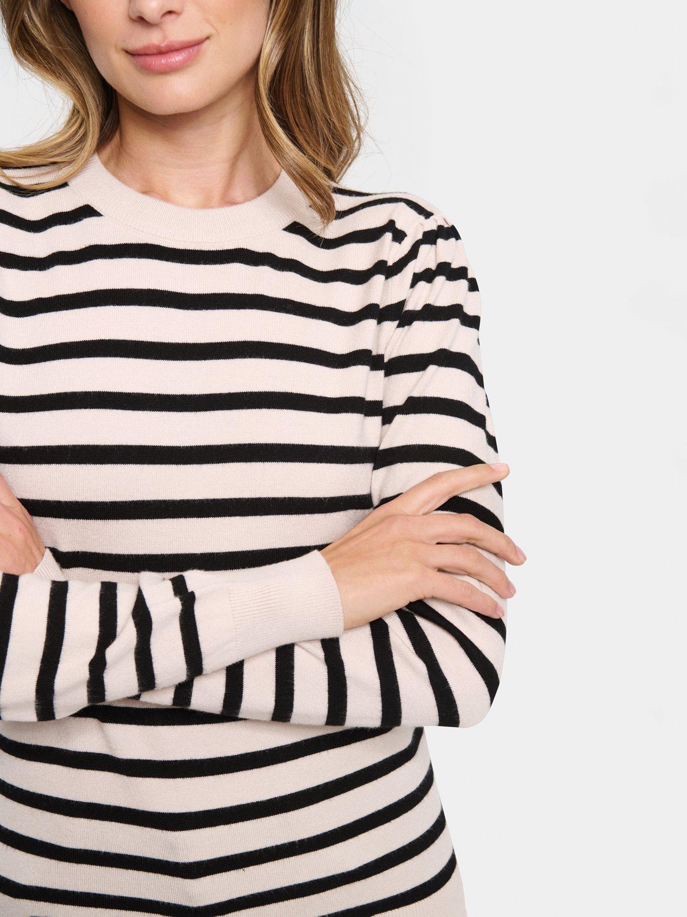 saint-tropez-fikam-striped-long-sleeve-pullover-multioutfit