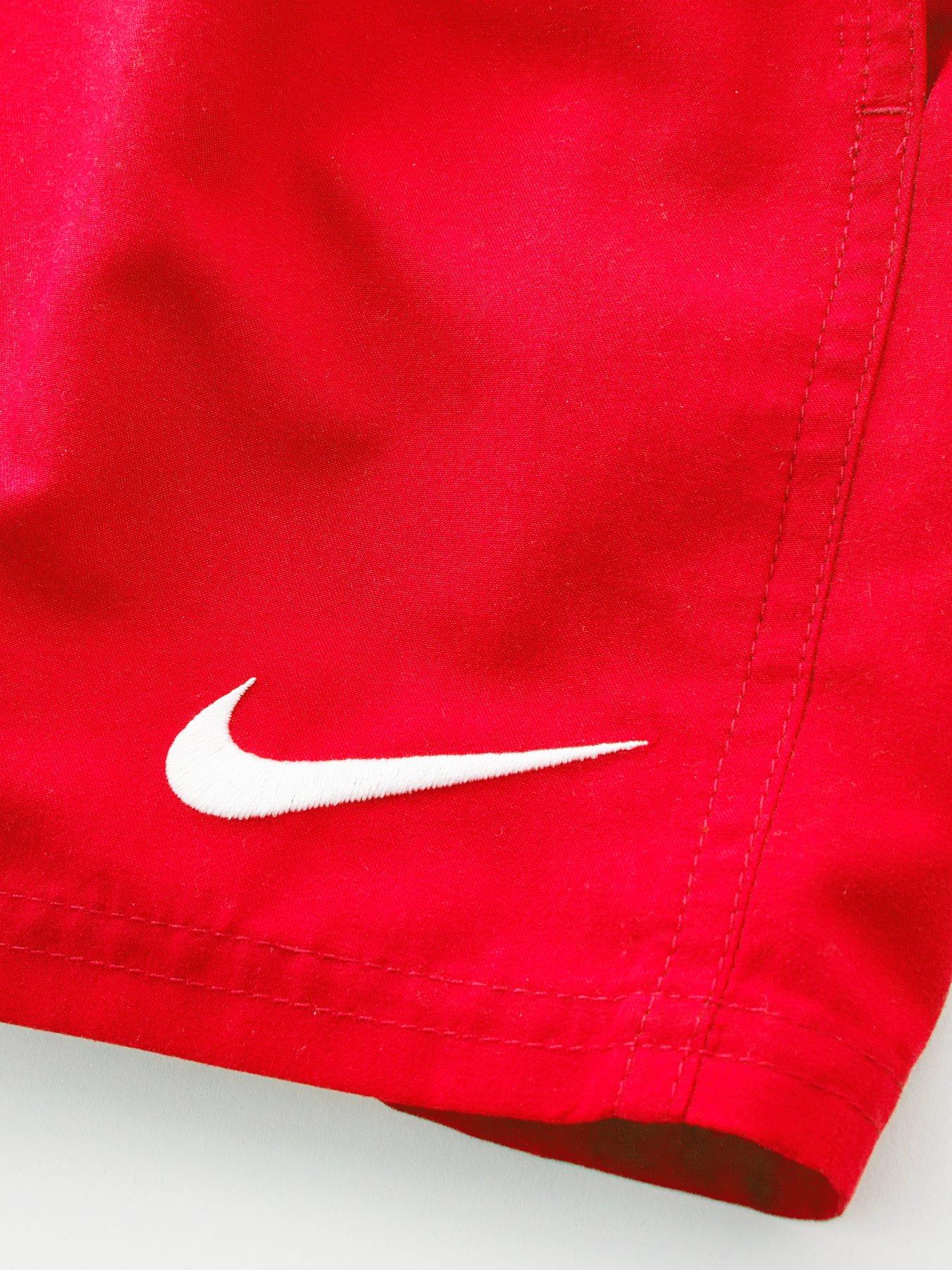 Image 4 of 4 of Nike Junior Boy's 4 Inch Essential Volley Short-RED