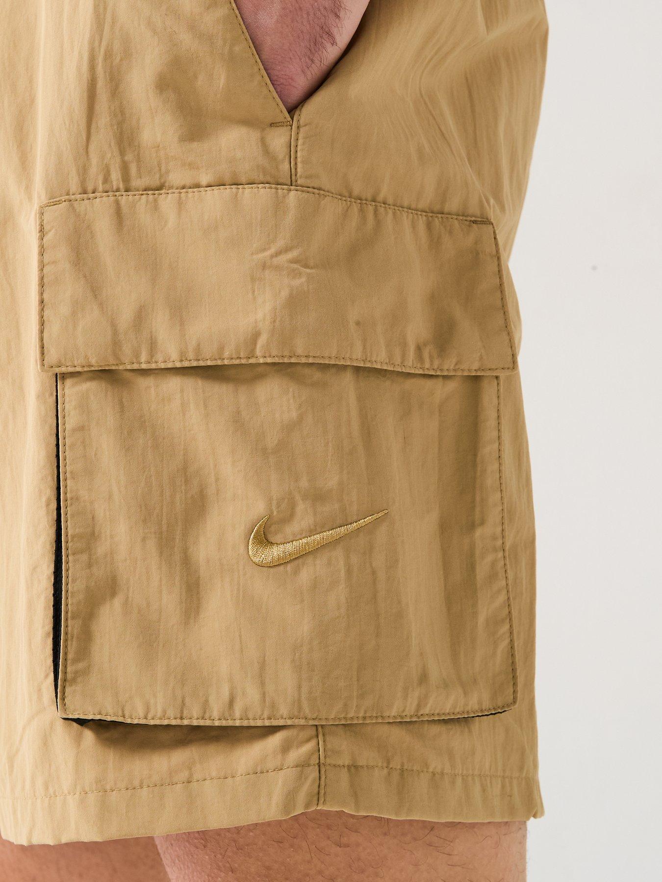 Image 4 of 6 of Nike Mens Multi Pocket 7 Inch Volley Swim Short - Brown
