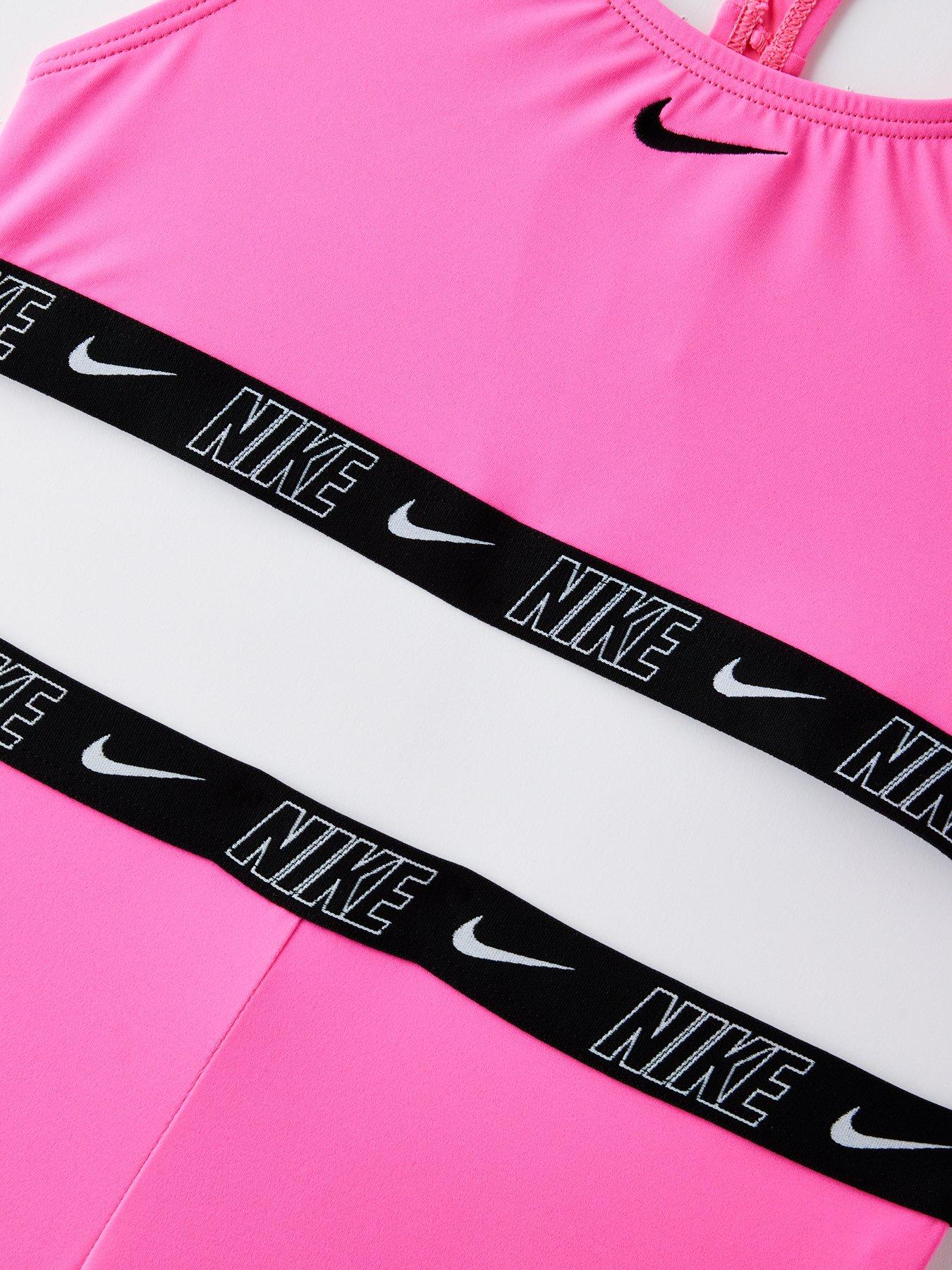 nike-girls-logo-taping-racerback-short-set-pinkoutfit