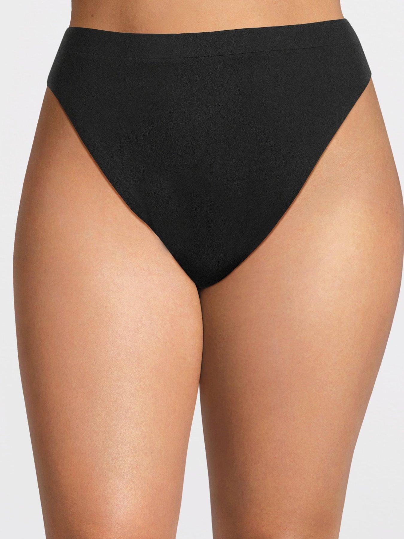 Nike Womens Essential Extended Size High Waisted Bottom - Black