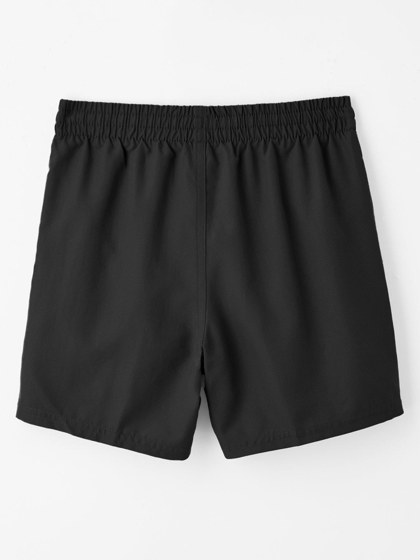 Image 2 of 4 of Nike Junior Boy's 4 Inch Essential Volley Short-BLACK