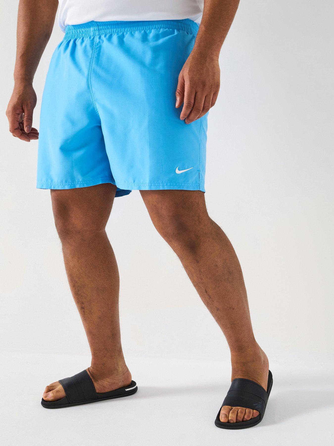 Nike Mens Plus Size 7Inch Volley Swim Shorts - Blue