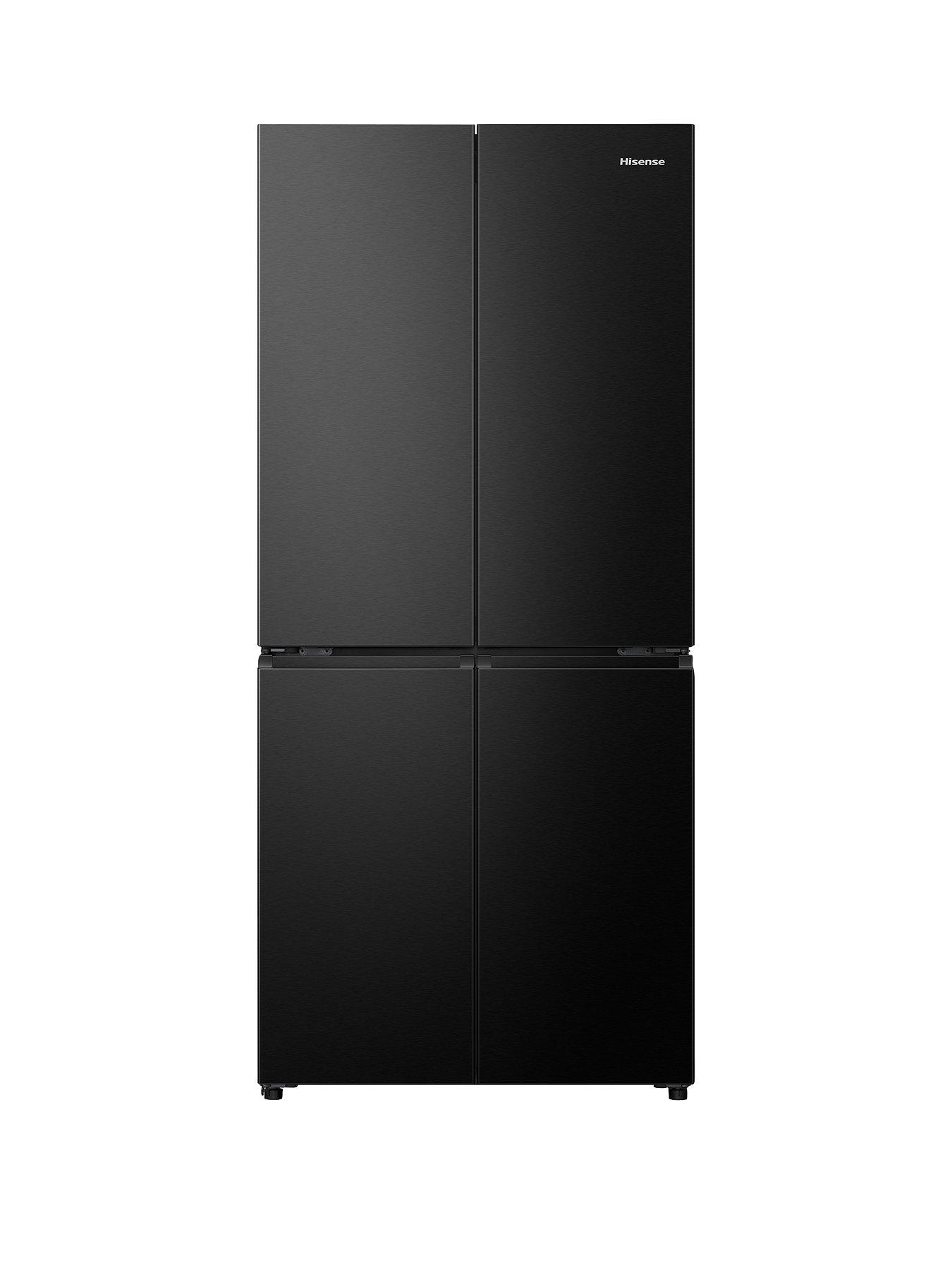 hisense-pureflat-rq5p470safd-80cm-widenbspfridge-freezer-black-stainless-steel--nbspd-rated