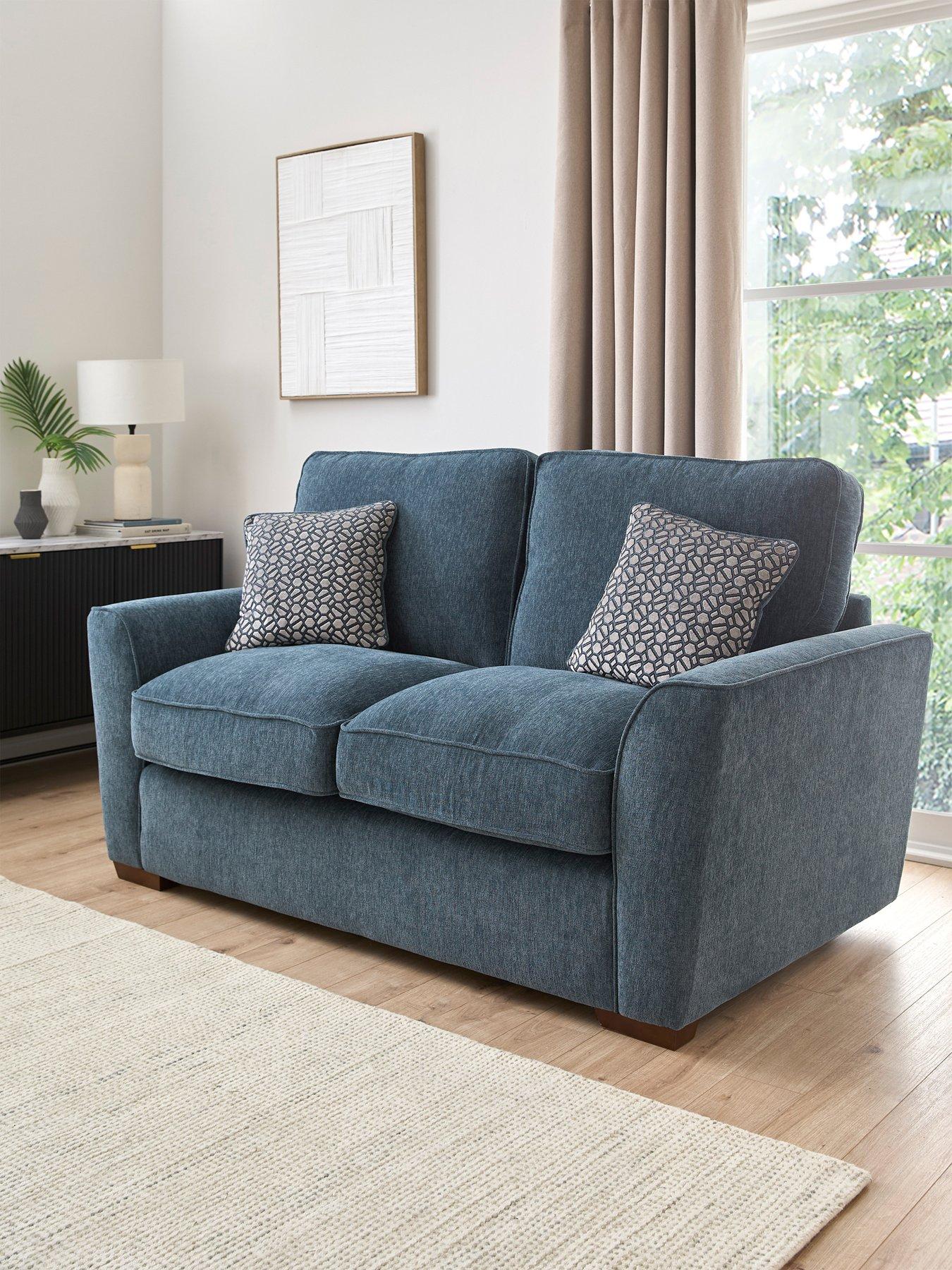 Image 1 of 7 of The Very Collection Lucerne Fabric&nbsp;2 Seater Sofa&nbsp;- Made to Order in the UK