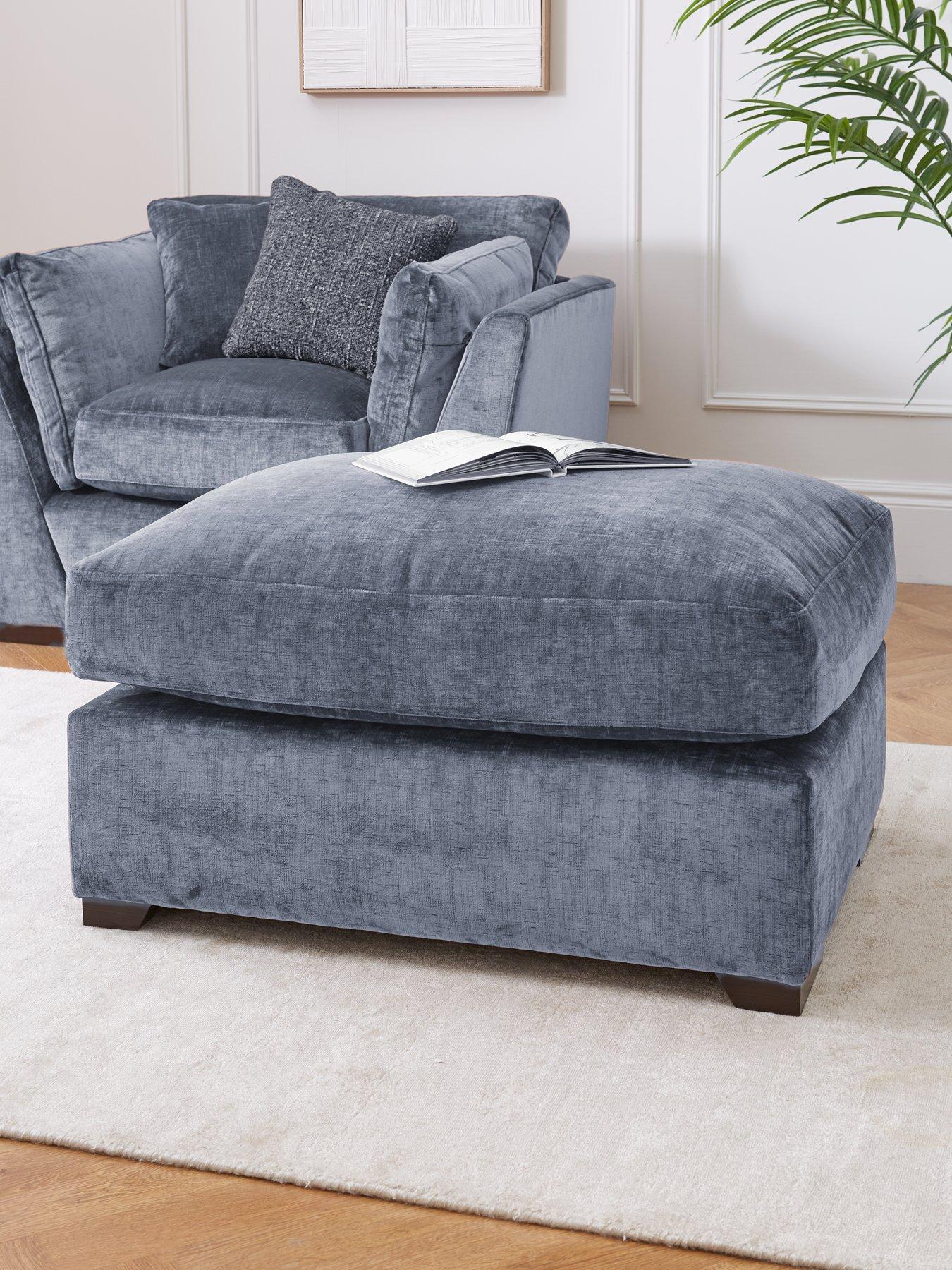 very-home-caressa-large-fabric-footstool