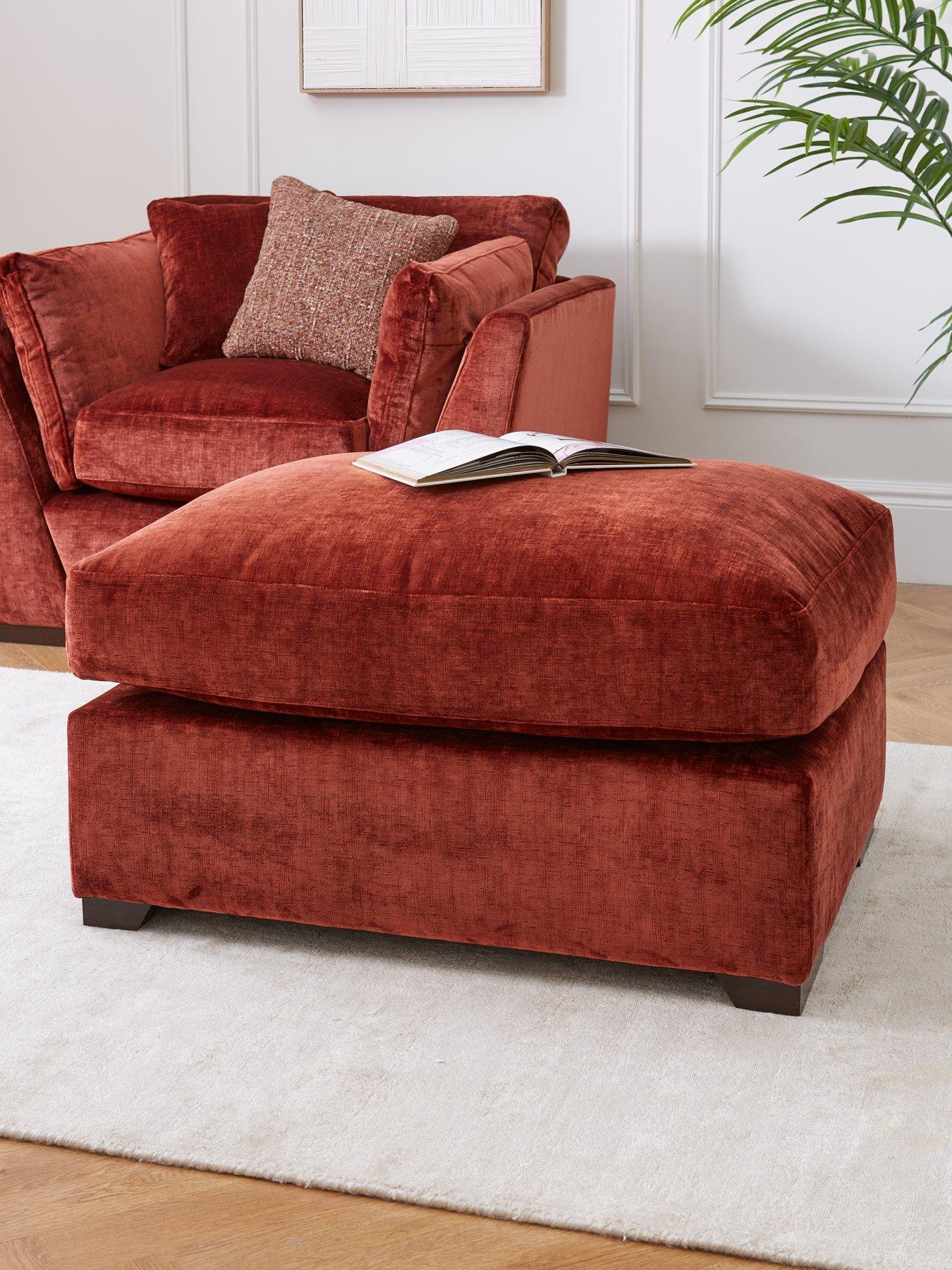 very-home-caressa-large-fabric-footstool