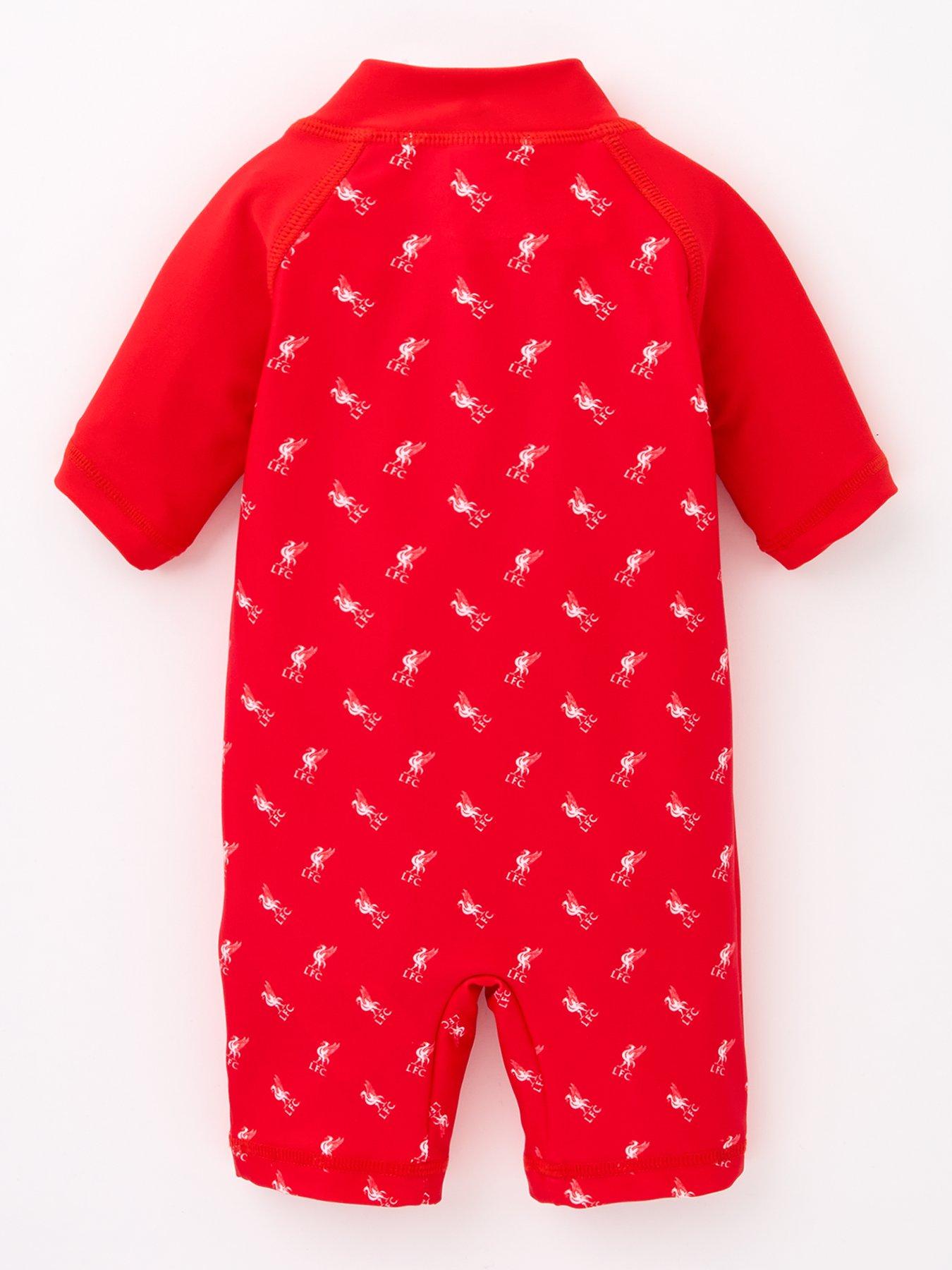 Image 2 of 4 of Liverpool FC LFC Baby Swimsuit - Red