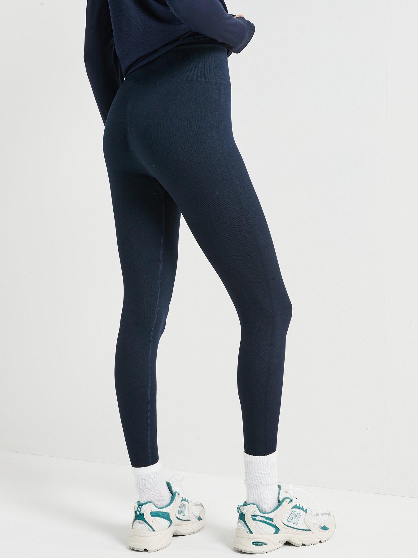 in-the-style-fits-seamless-high-waisted-bum-scrunch-leggings-navystillFront