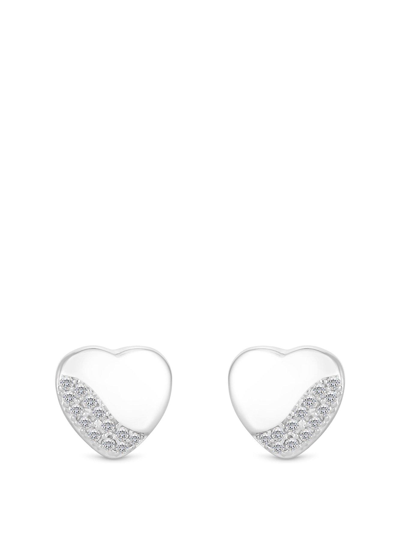 simply-silver-simply-silver-sterling-silver-925-polished-and-pave-heart-stud-earring