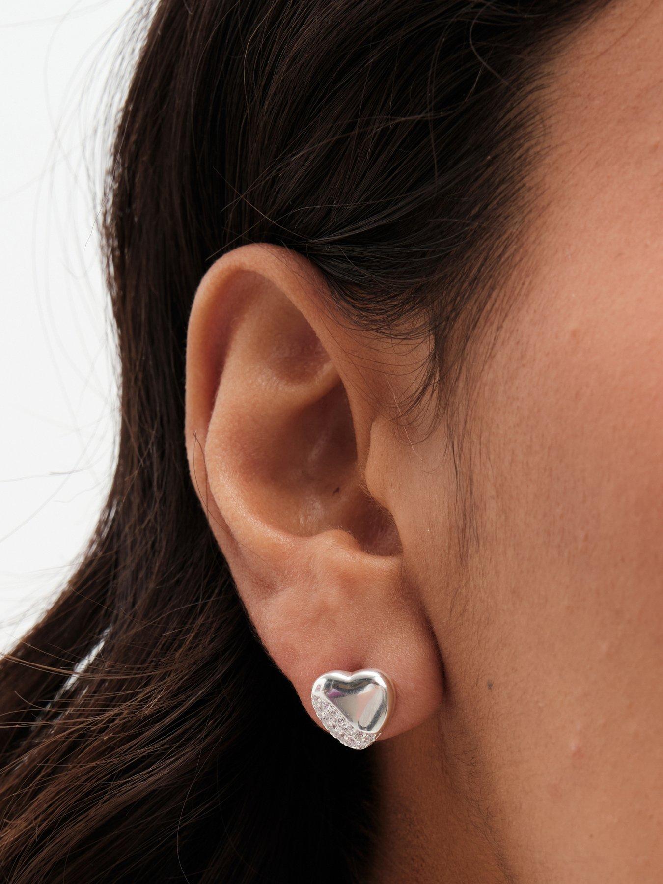 simply-silver-simply-silver-sterling-silver-925-polished-and-pave-heart-stud-earringstillFront