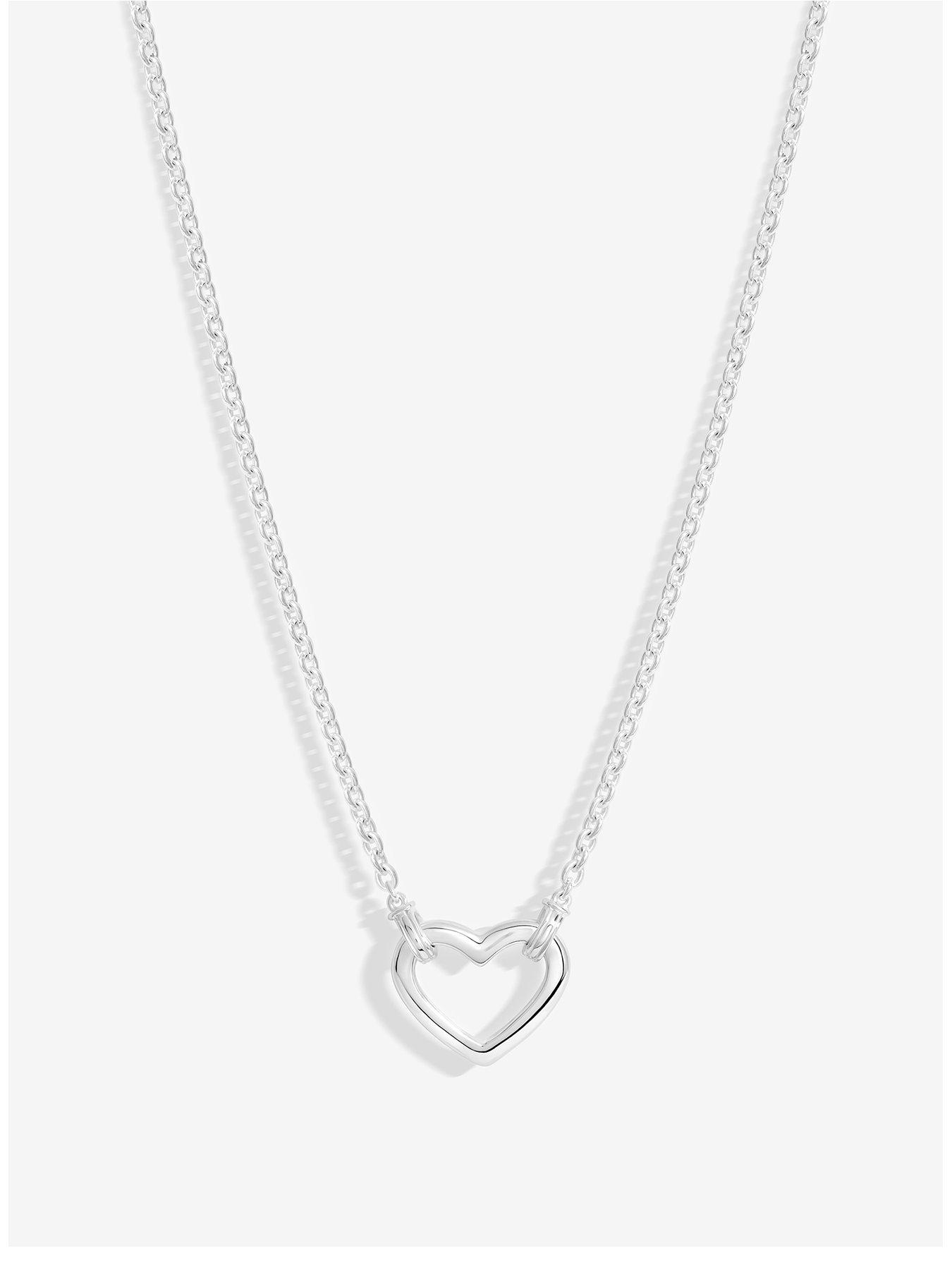 simply-silver-simply-silver-sterling-silver-925-polished-open-heart-necklace