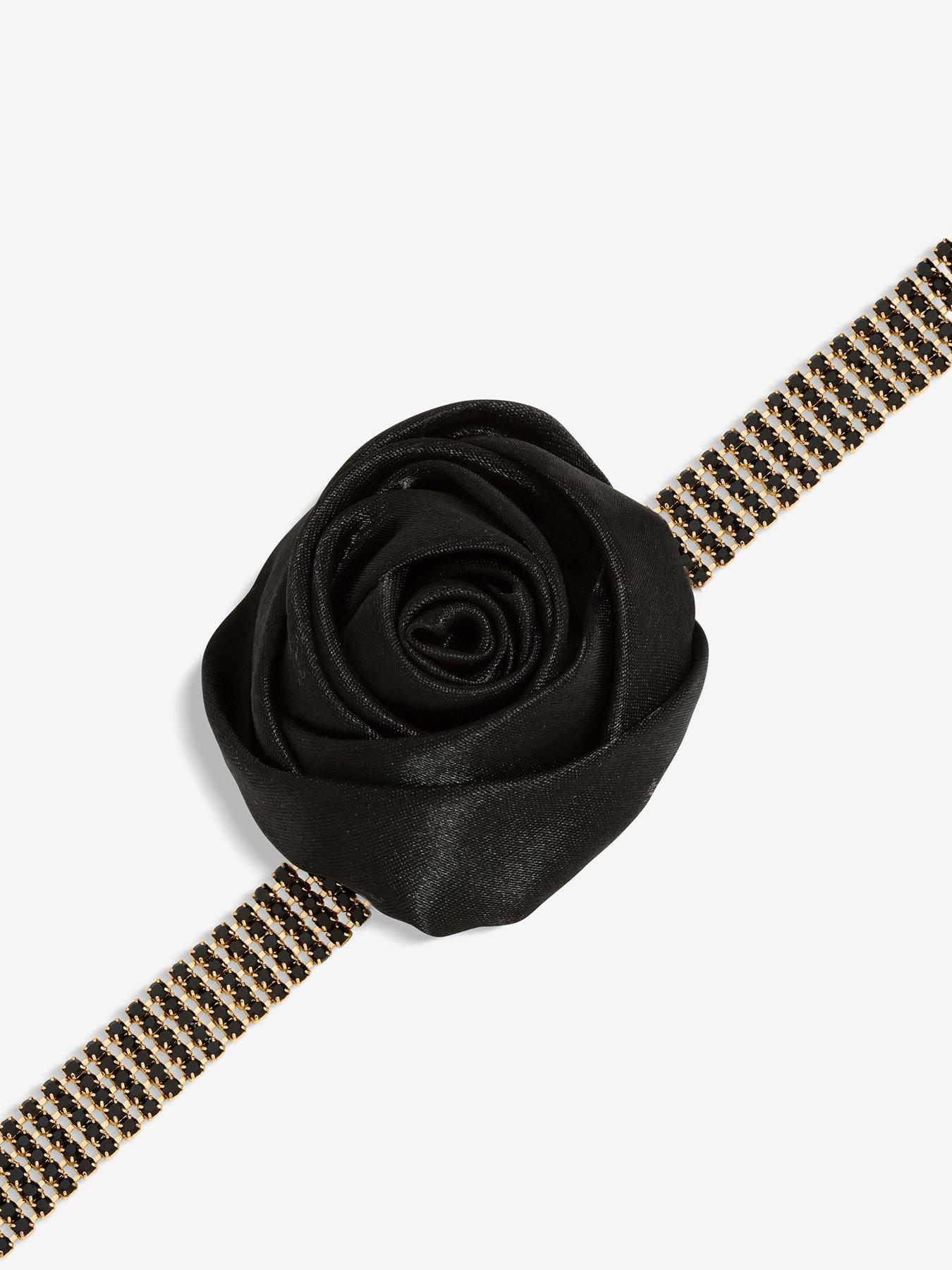 mood-mood-black-diamante-flower-corsage-necklaceback