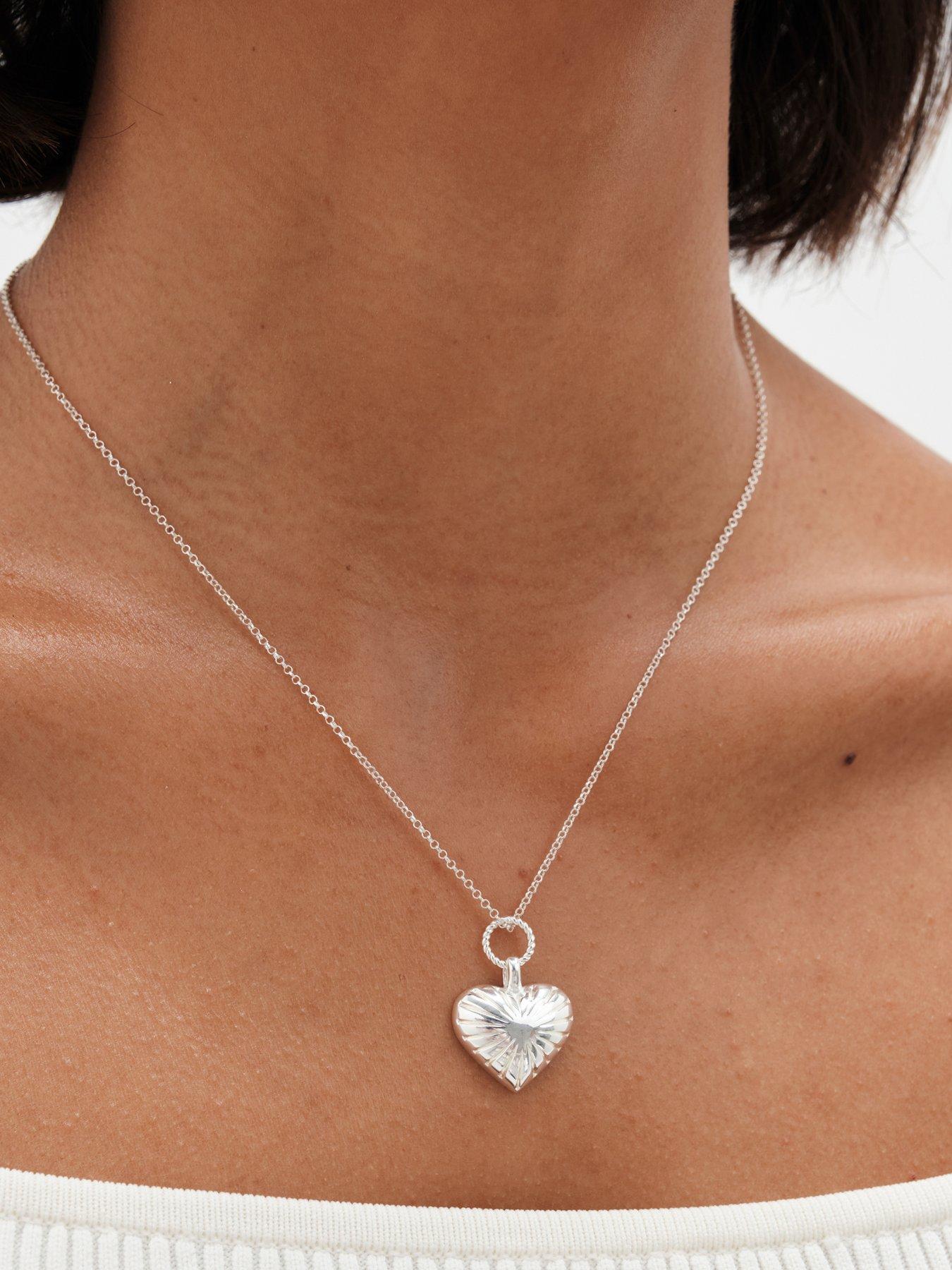 simply-silver-simply-silver-sterling-silver-925-ridged-heart-pendantstillFront