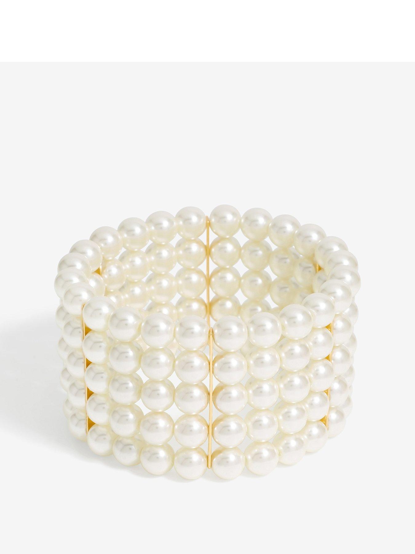 jon-richard-jon-richard-multi-row-pearl-stretch-wristwear