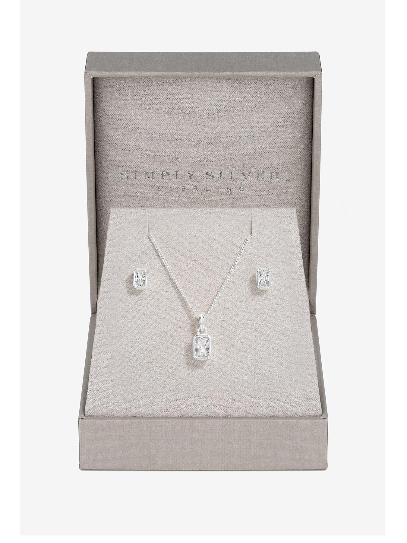 simply-silver-sterling-silver-simply-silver-925-cubic-zirconia-cushion-set-gift-boxed