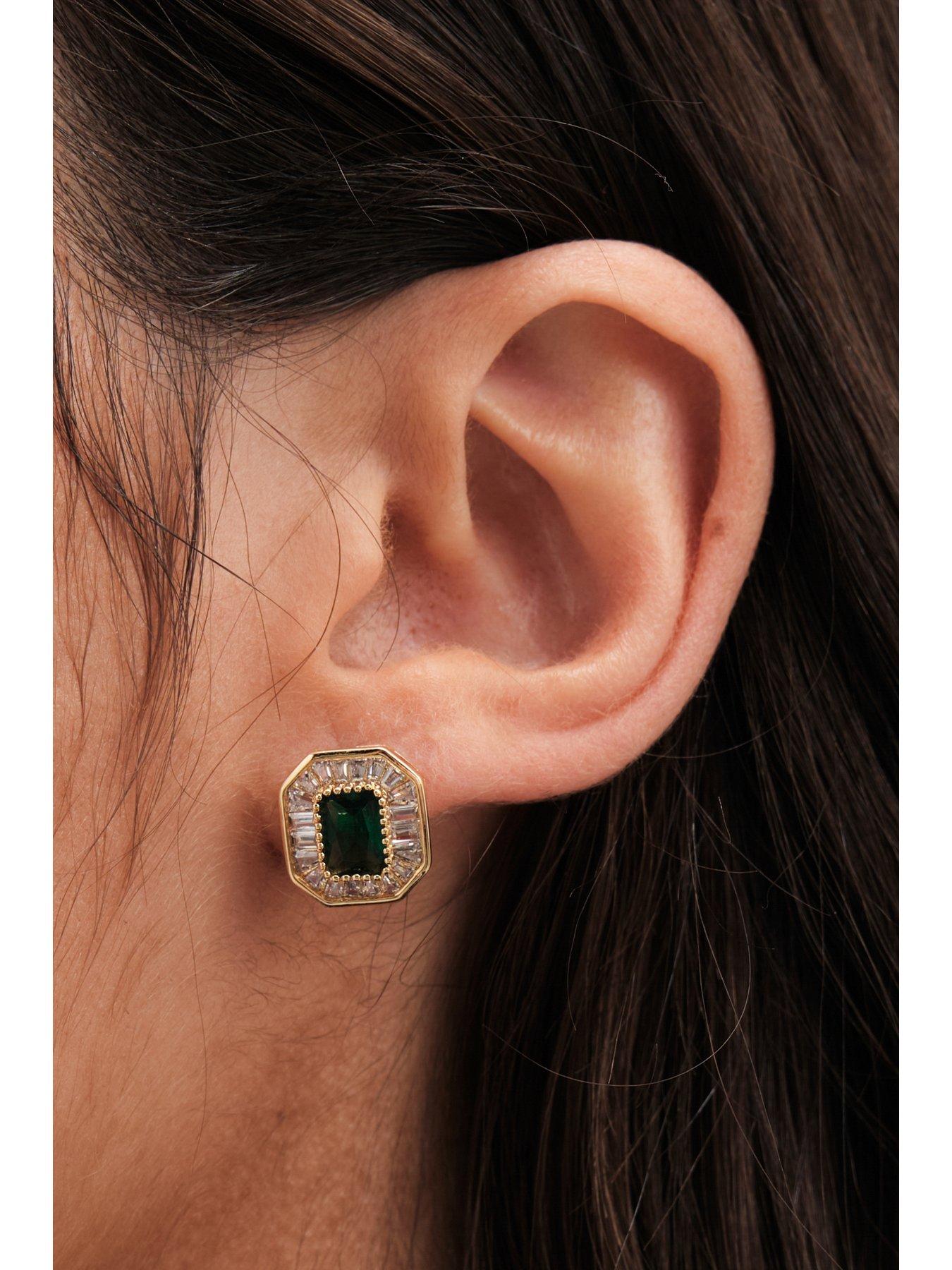 jon-richard-jon-richard-gold-plated-and-emerald-baguette-stud-earringsstillFront