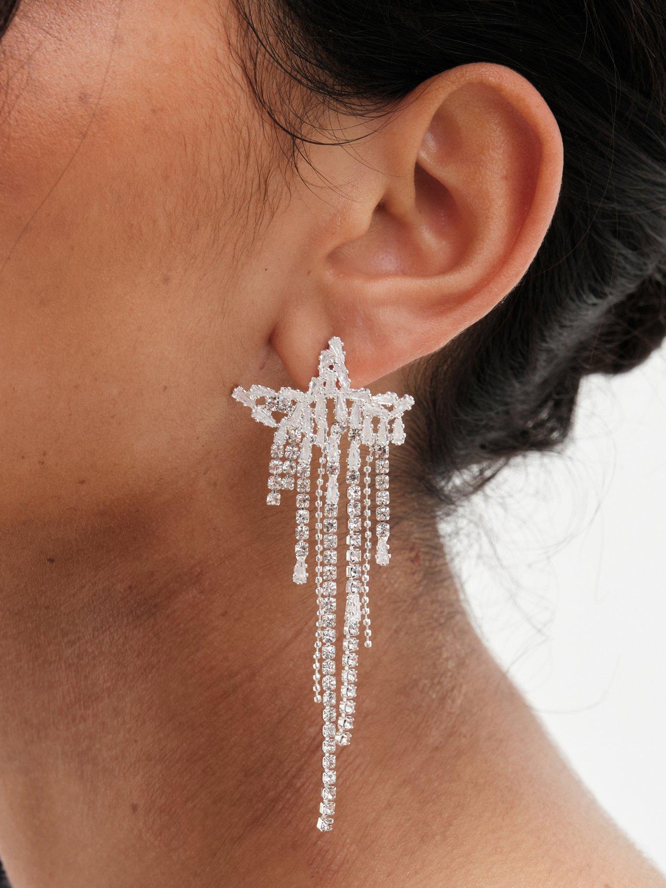 mood-mood-silver-crystal-star-shower-drop-earringsstillFront