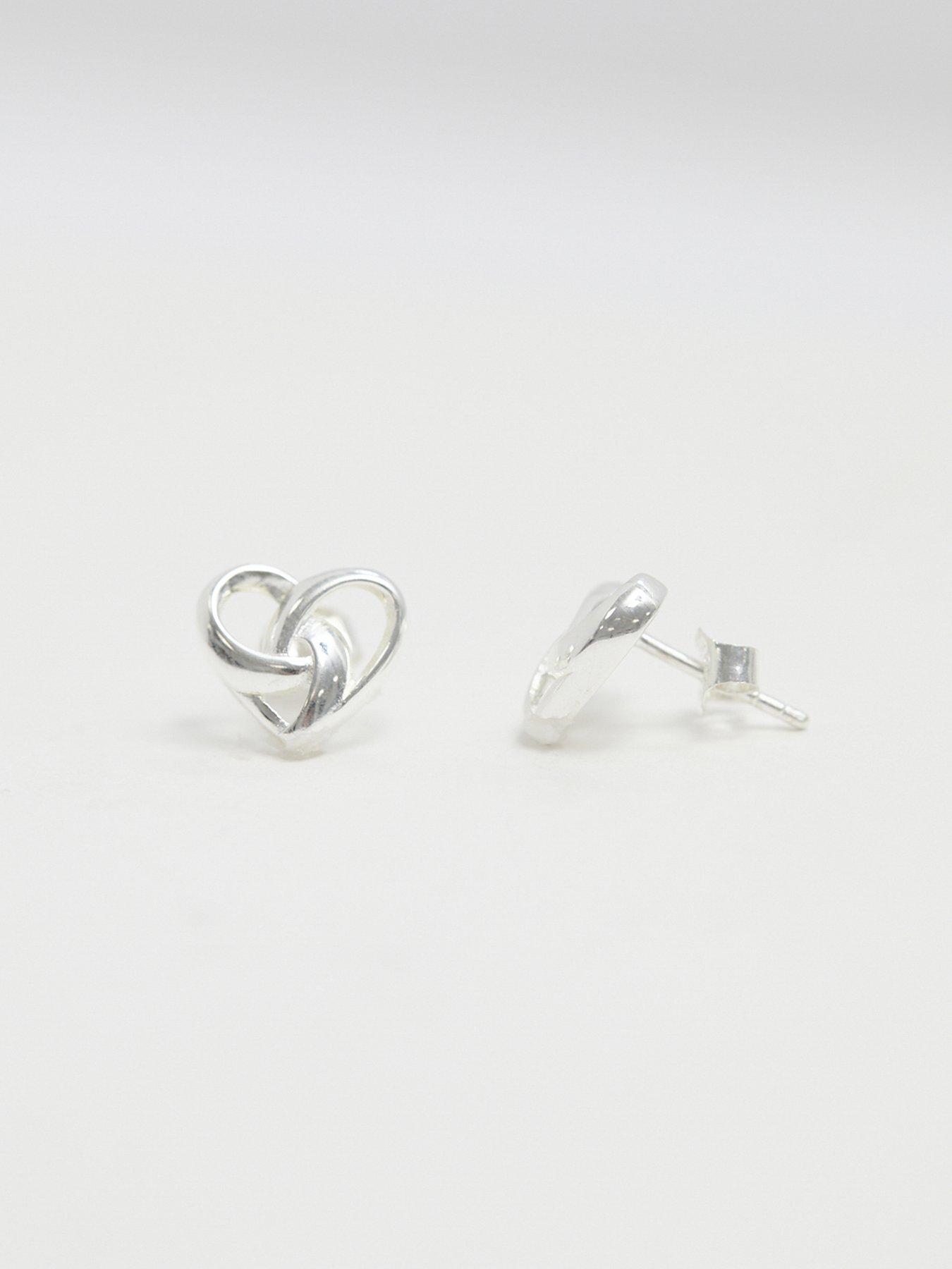 simply-silver-simply-silver-sterling-silver-925-knotted-heart-stud-earringsback