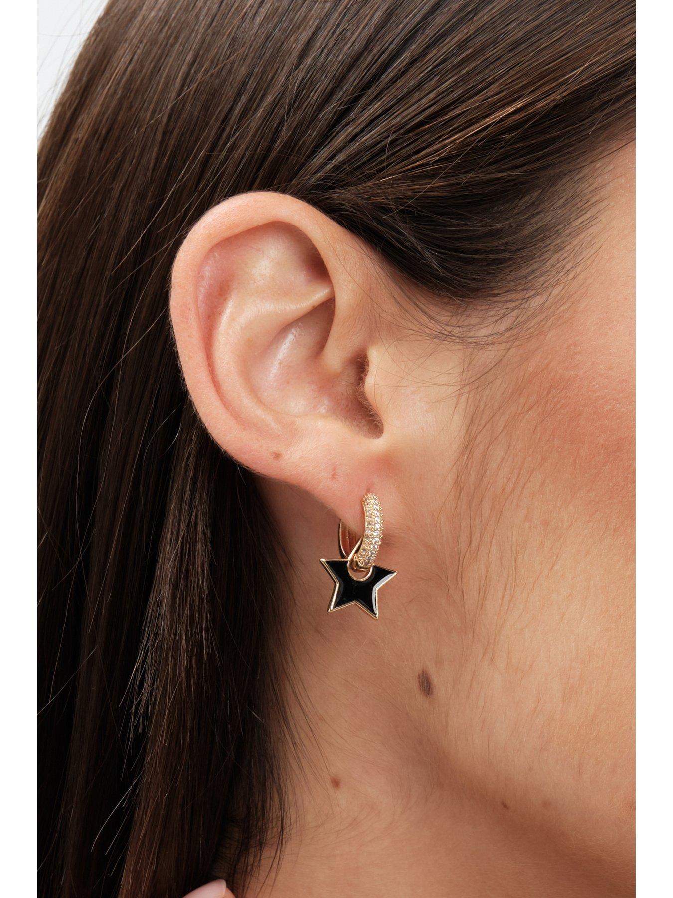 jon-richard-jon-richard-gold-plated-and-jet-enamel-star-earringsback