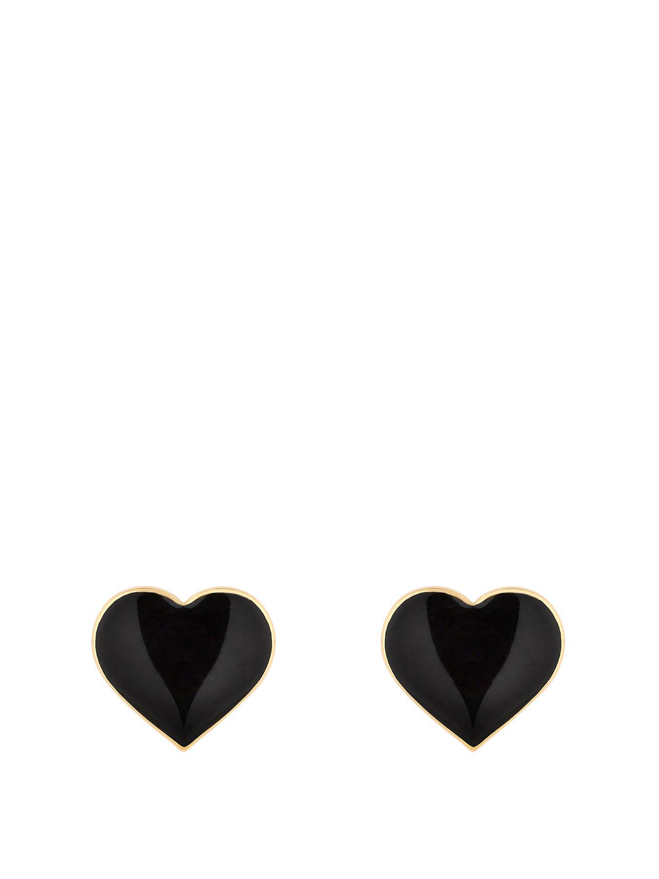 jon-richard-jon-richard-gold-plated-and-enamel-heart-stud-earringsfront