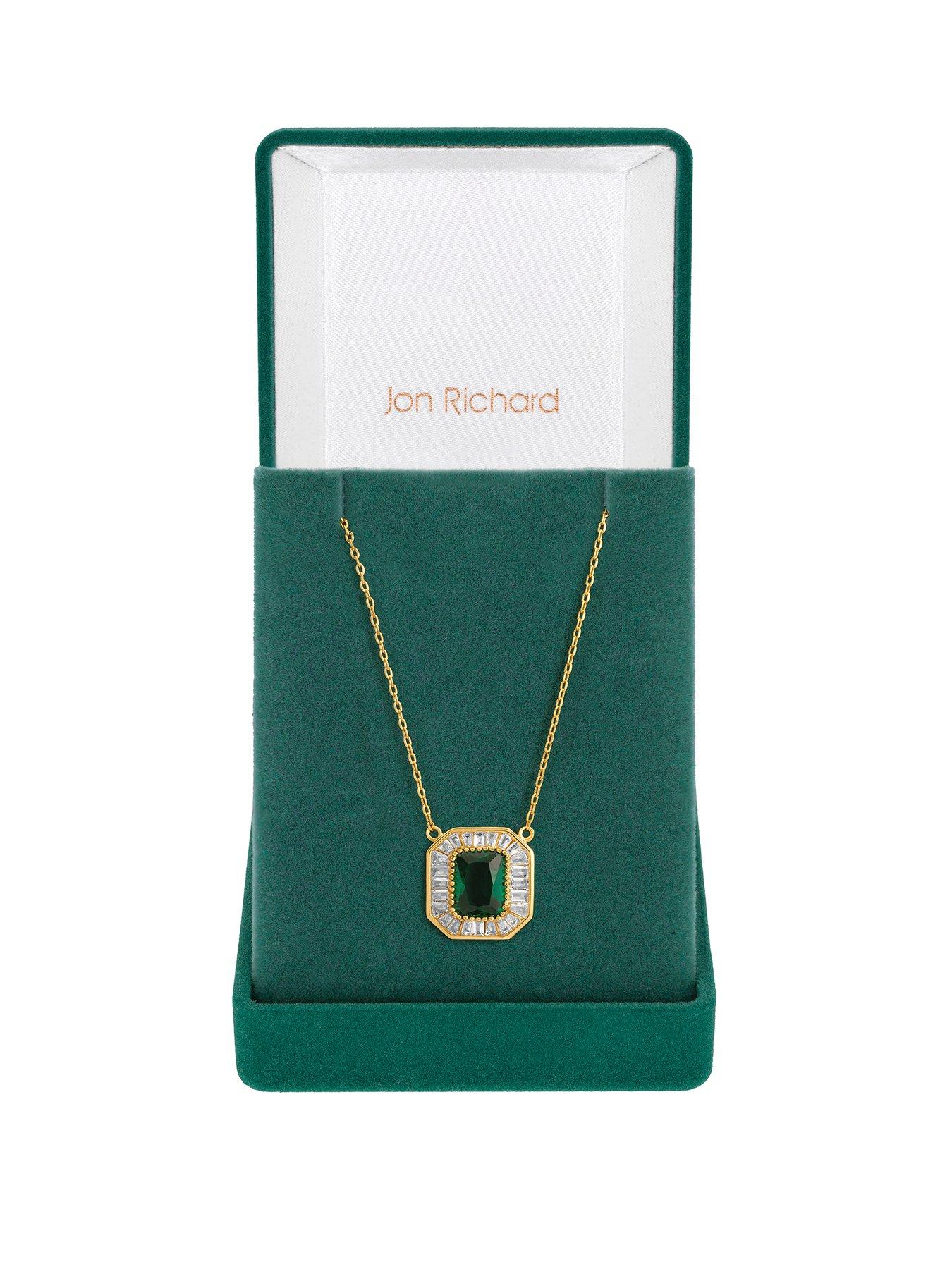 jon-richard-gold-plated-and-emerald-baguette-pendant