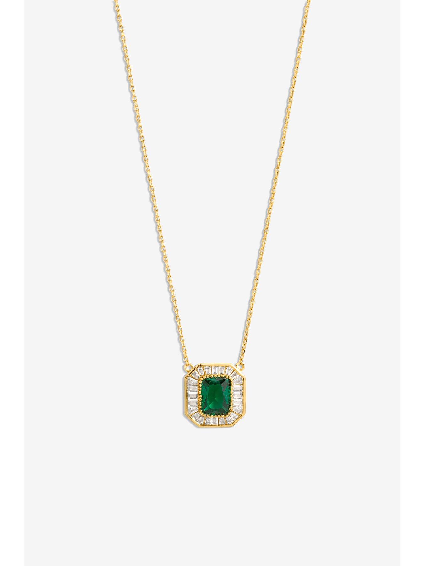 jon-richard-gold-plated-and-emerald-baguette-pendantback