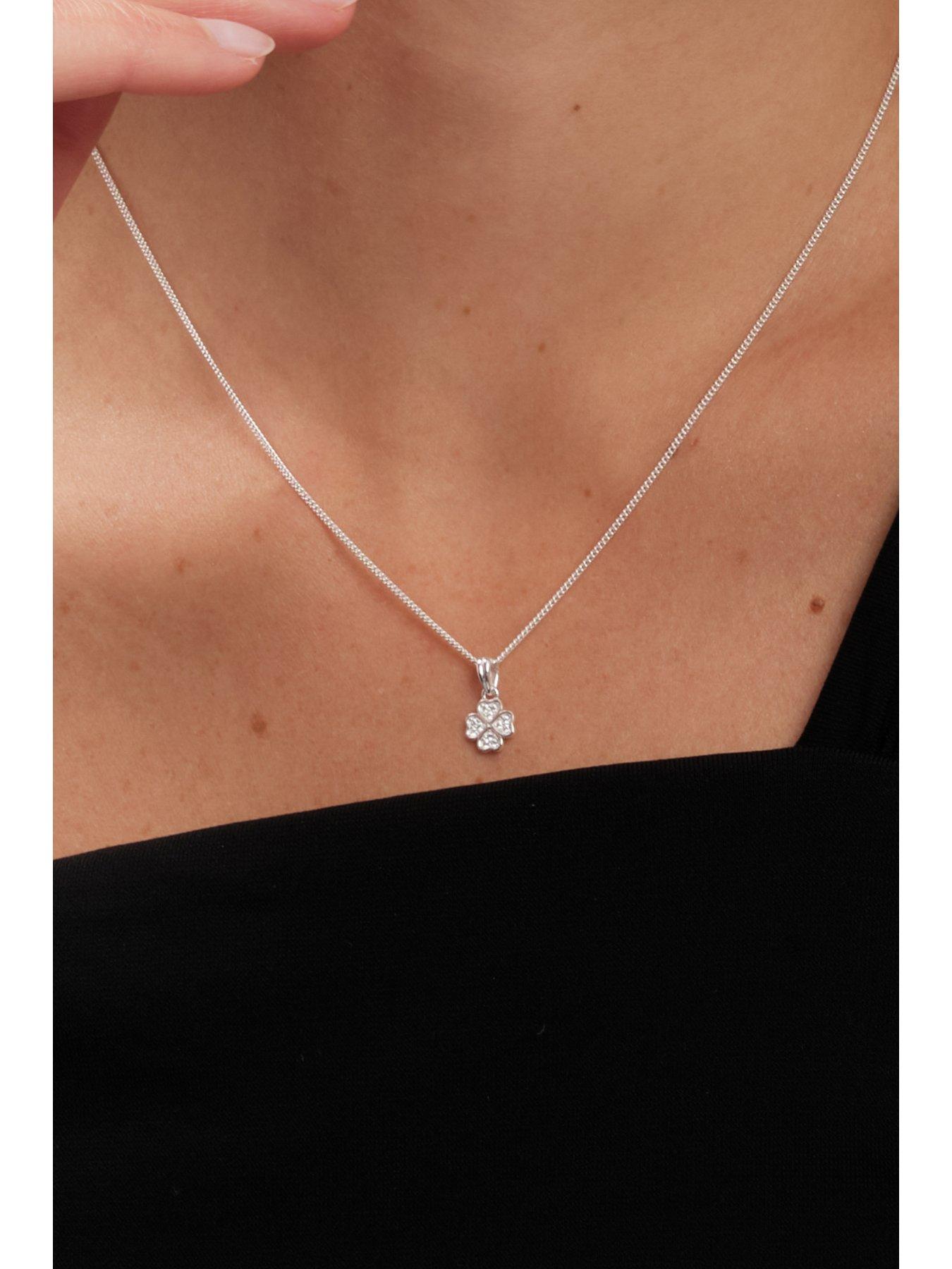 simply-silver-simply-silver-sterling-silver-925-cubic-zirconia-clover-set-gift-boxedoutfit