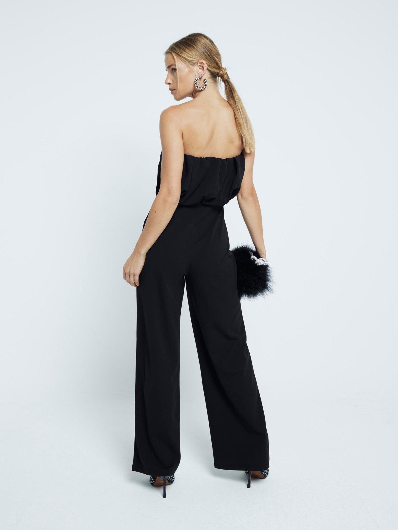 river-island-bubble-bandeau-jumpsuit-blackstillFront