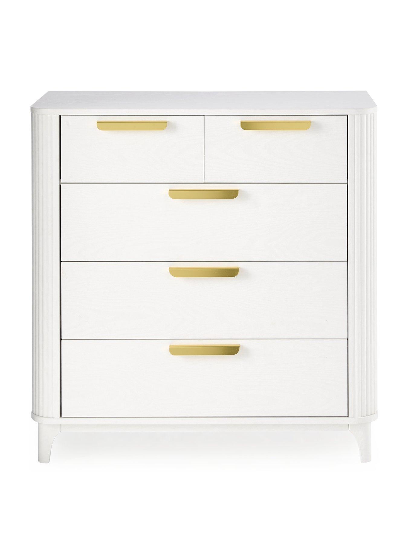 Image 2 of 7 of The Very Collection Carina 2 + 3&nbsp;&nbsp;Drawer Chest - White - FSC&reg; Certified