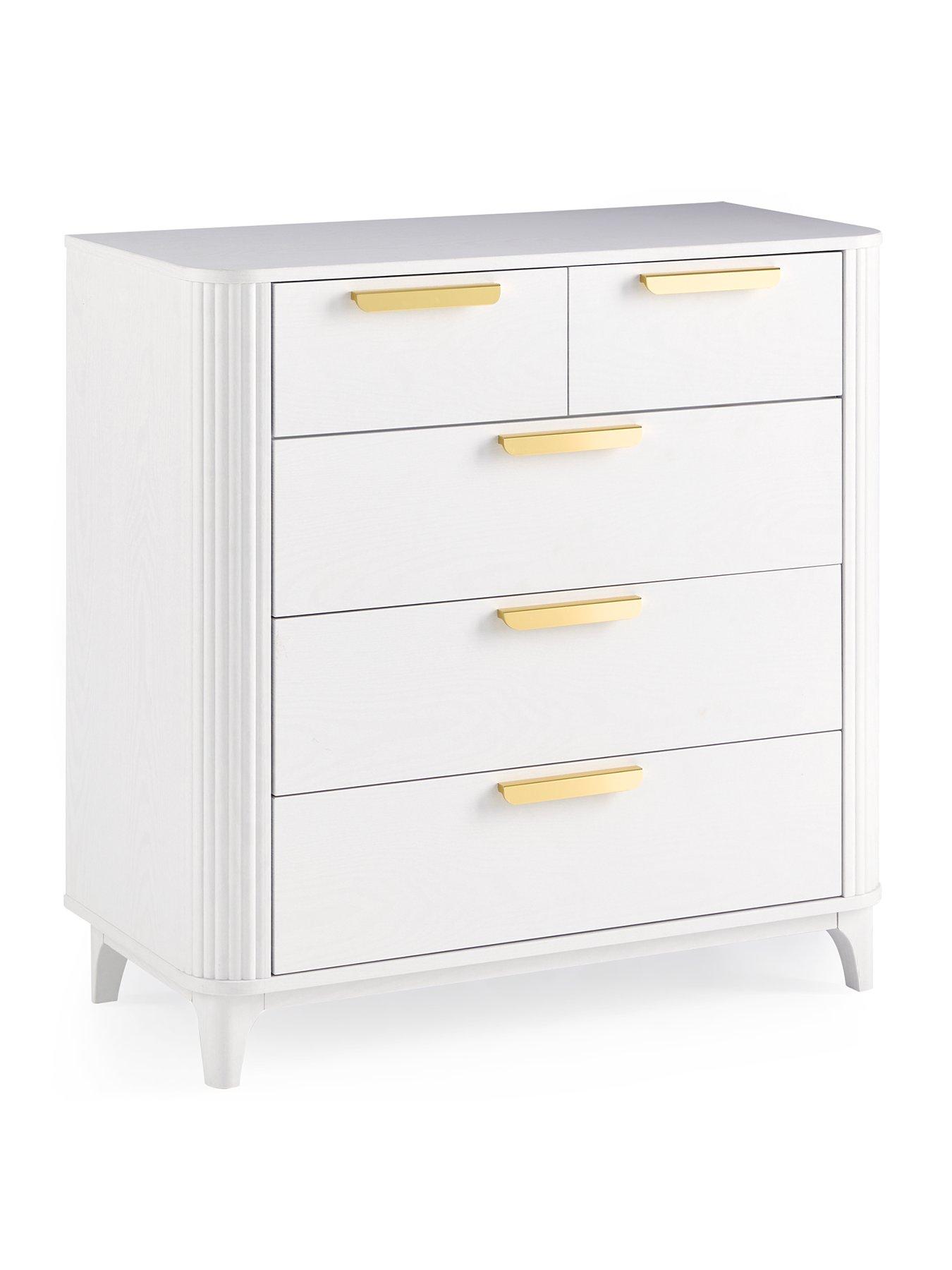 Image 3 of 7 of The Very Collection Carina 2 + 3&nbsp;&nbsp;Drawer Chest - White - FSC&reg; Certified