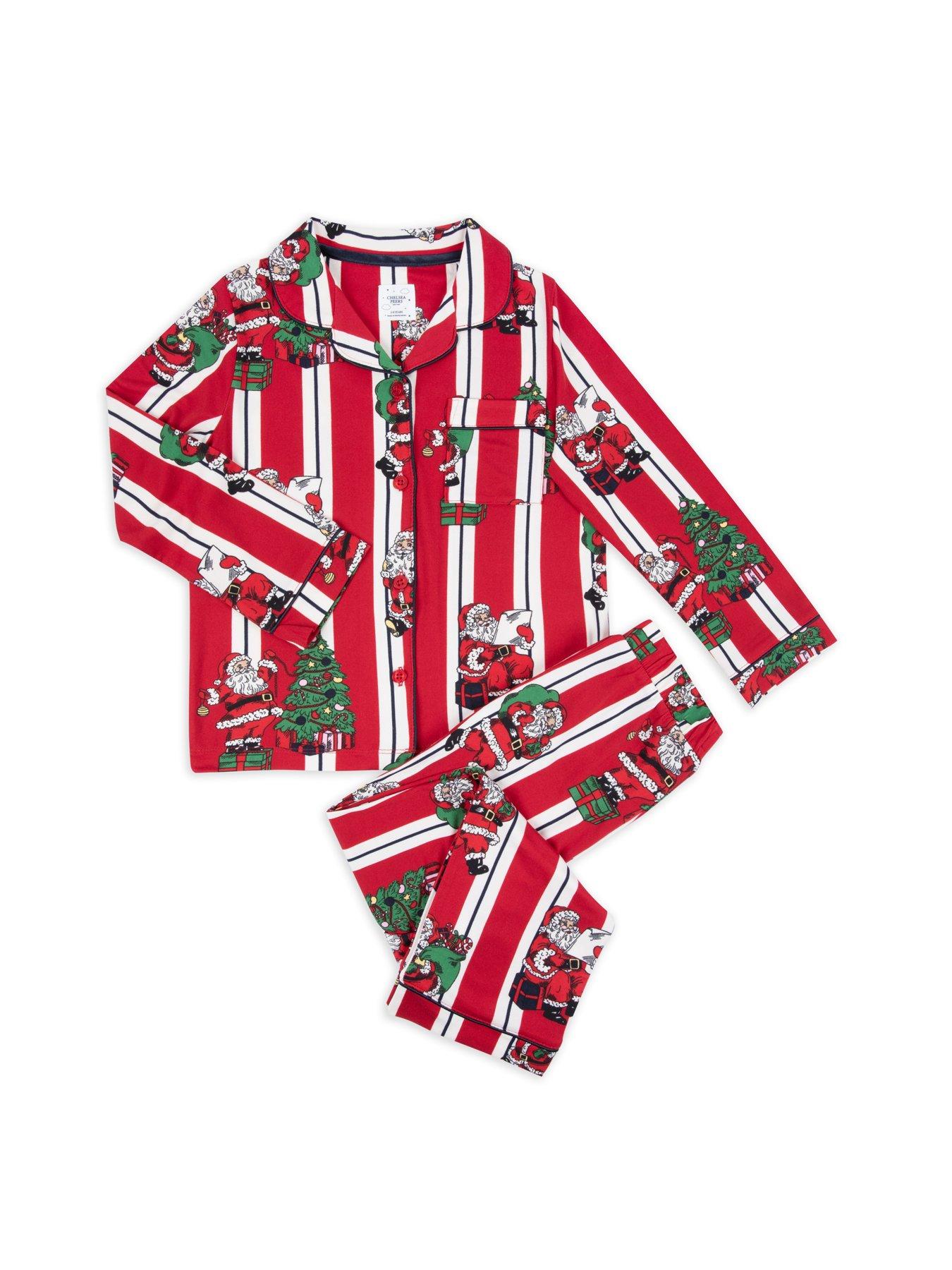 chelsea-peers-kids-christmas-santa-stripe-print-long-pyjama-setoutfit