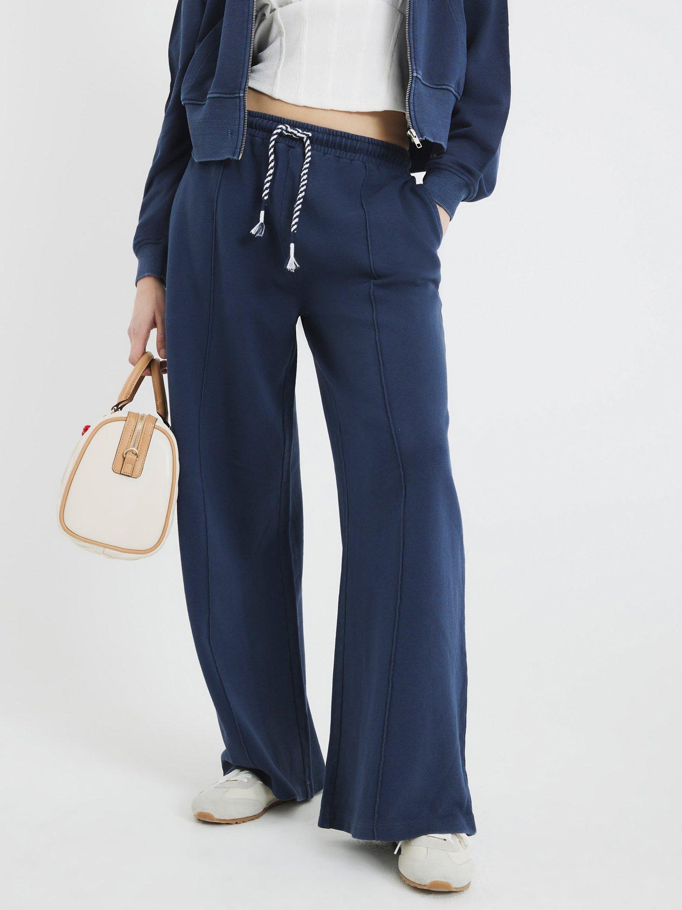 river-island-washed-wide-leg-jogger-dark-blue