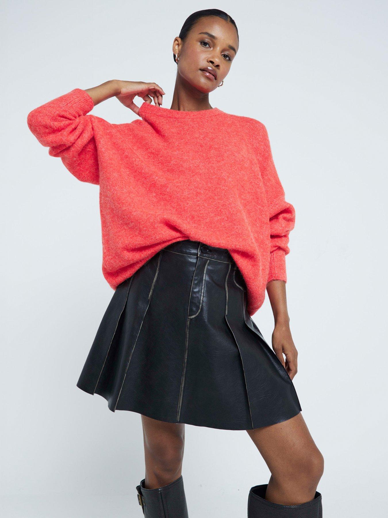 river-island-oversized-jumper-red