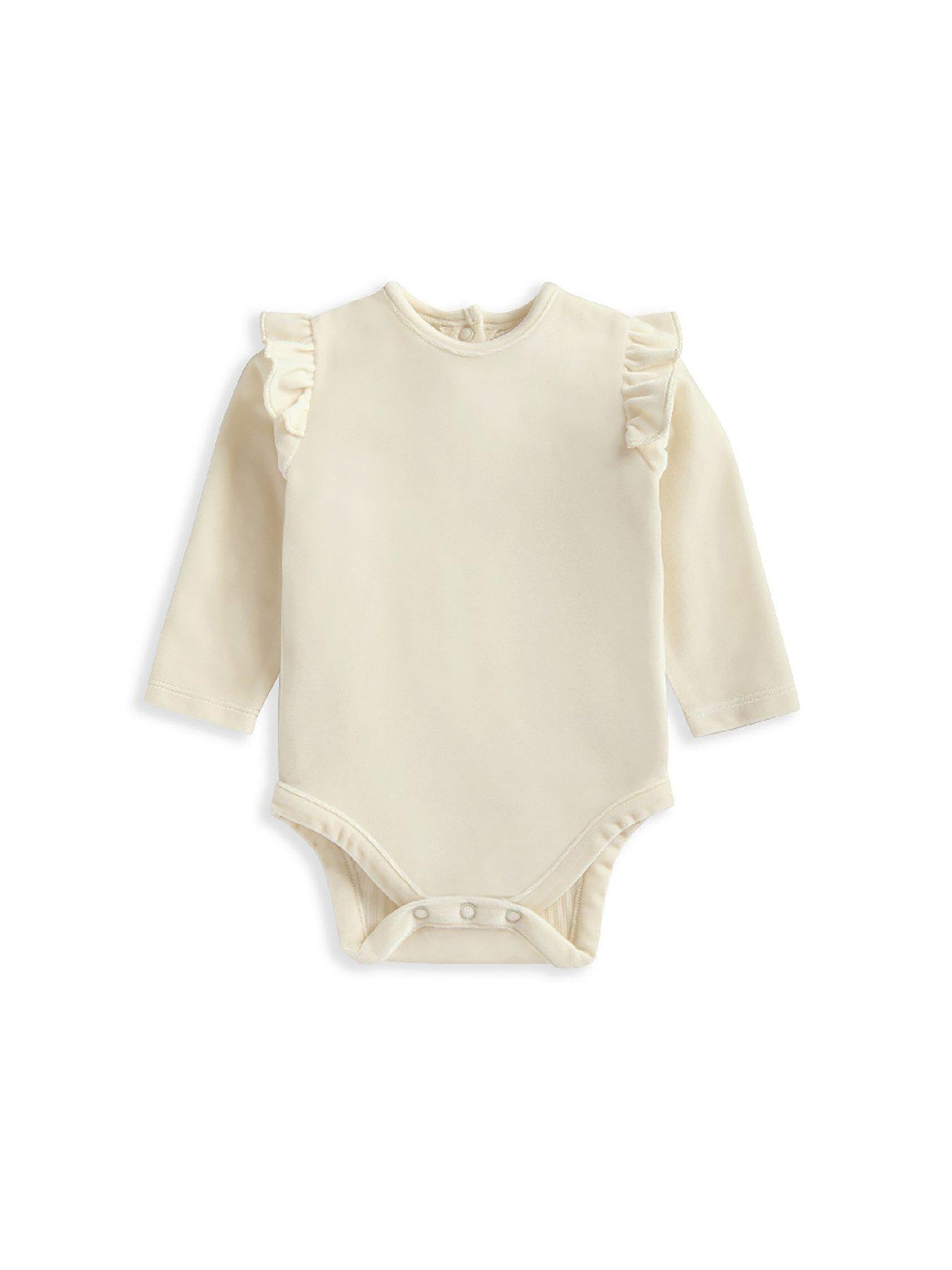 mamas-papas-baby-girls-2-piece-velour-bodysuit-tutu-skirt-set-golddetail