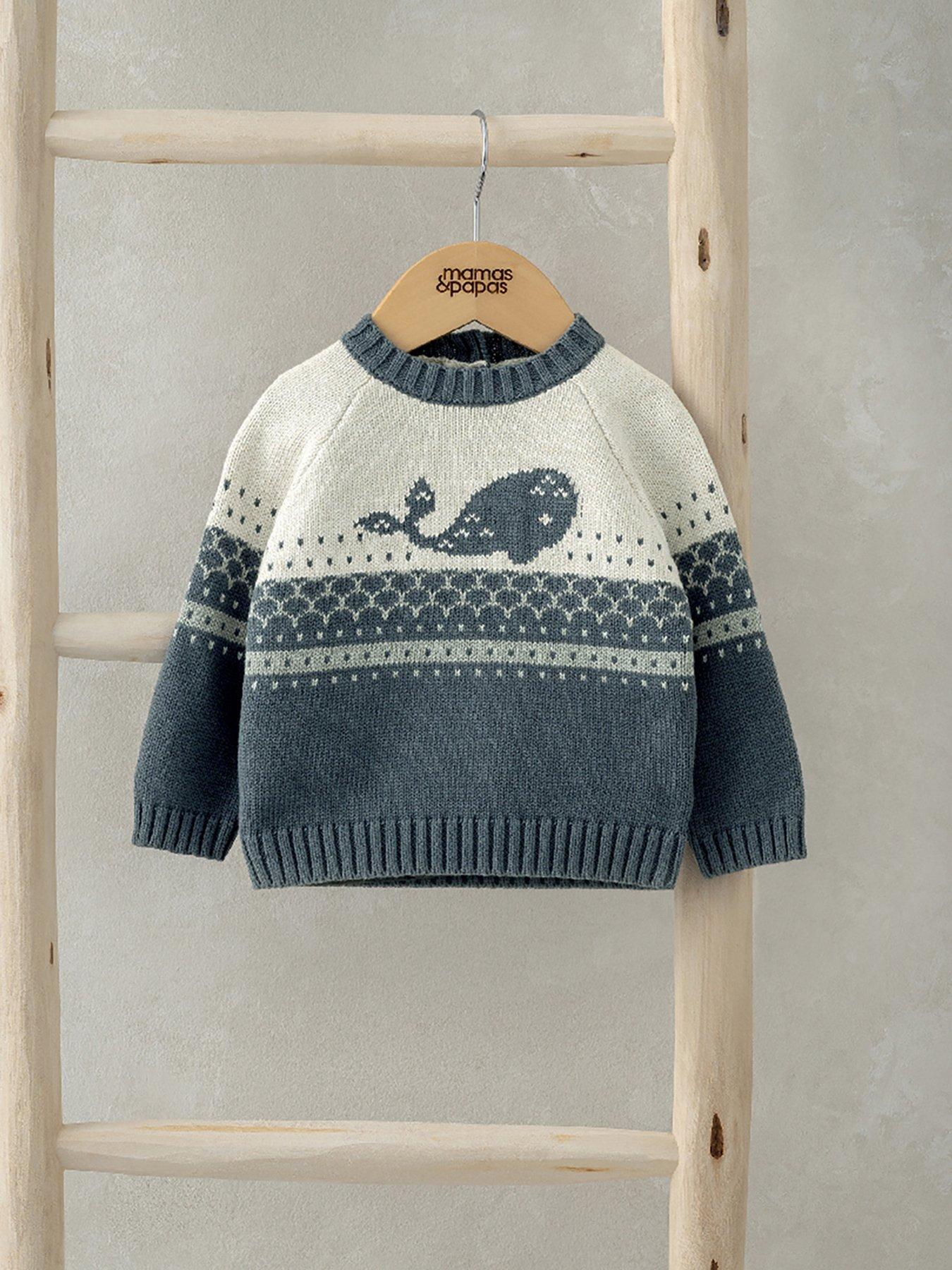 mamas-papas-baby-boys-whale-knitted-jumper-bluestillFront